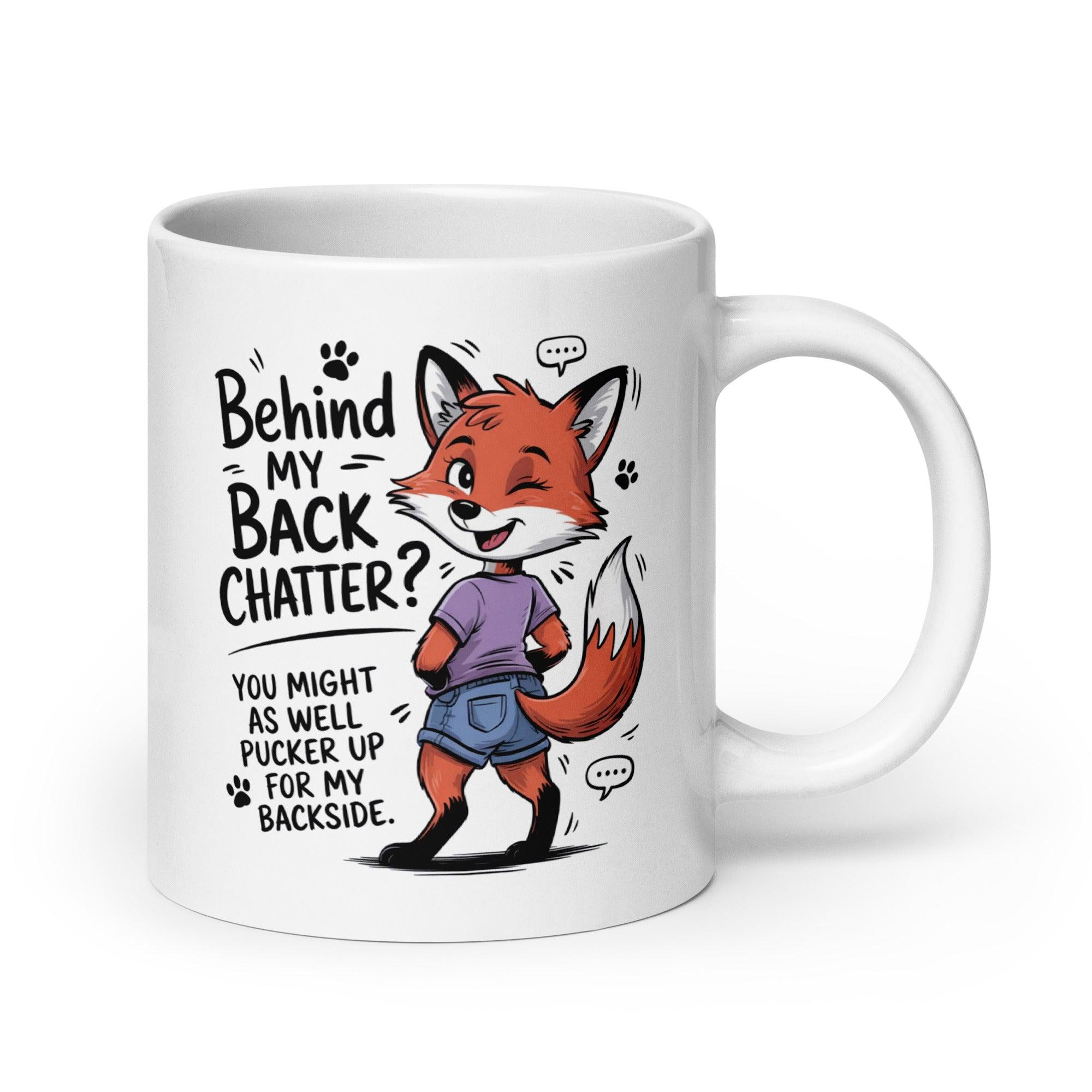 Funny Fox Glossy Ceramic Mug - Briadanna