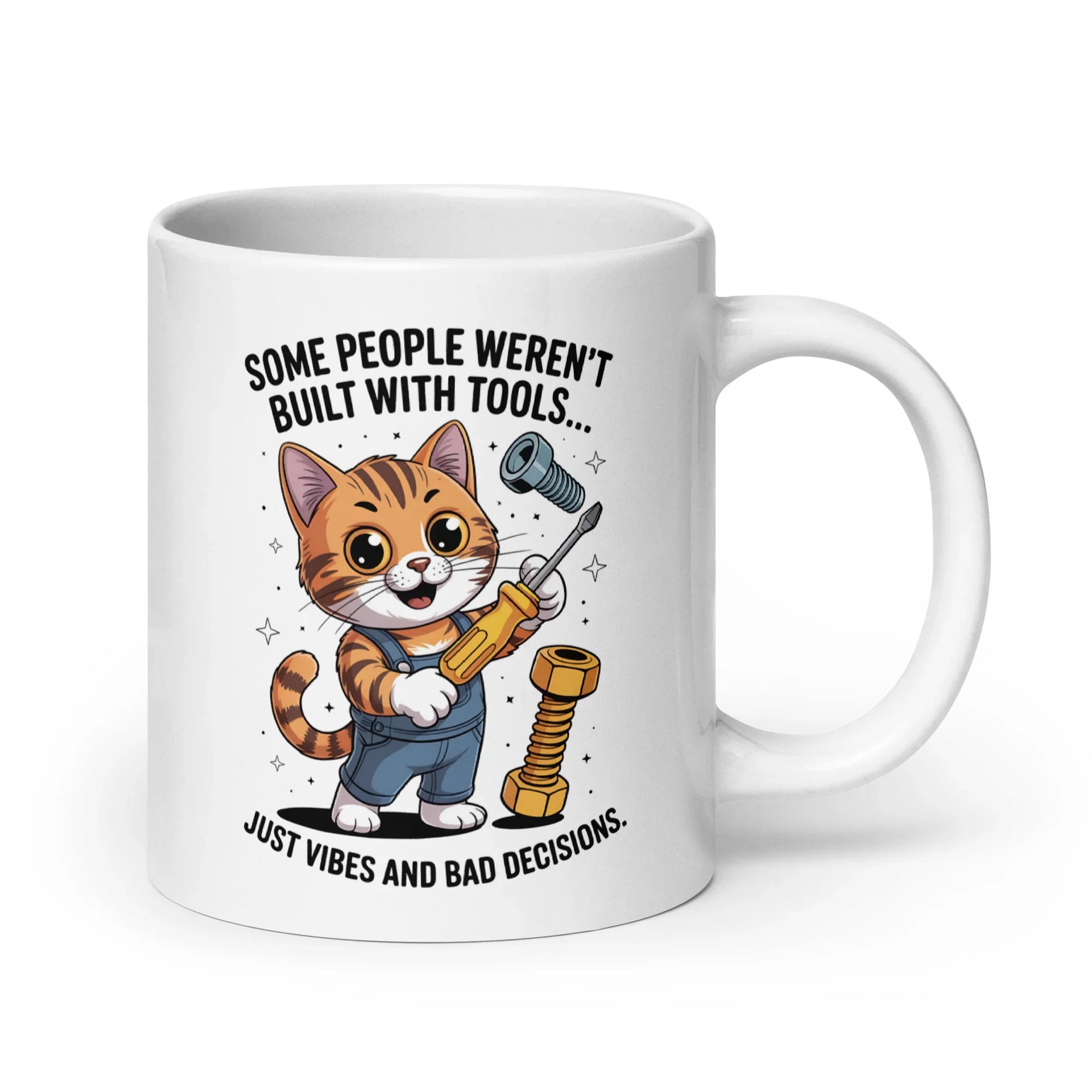 Fun Cute Cat Coffee Mug - Briadanna