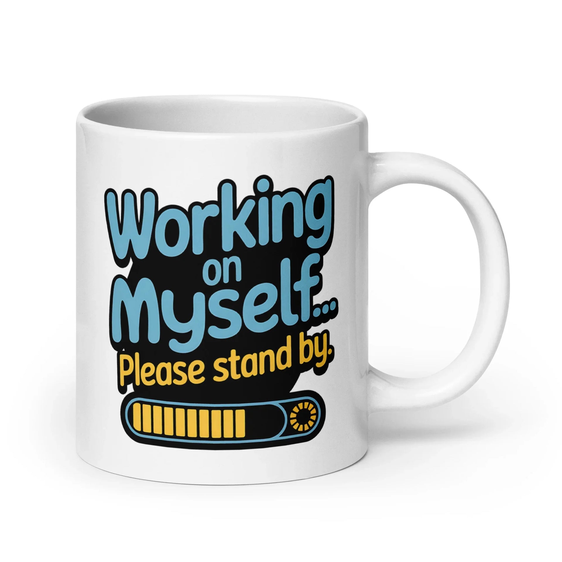 'Working on Myself..' Ceramic Mug - Briadanna