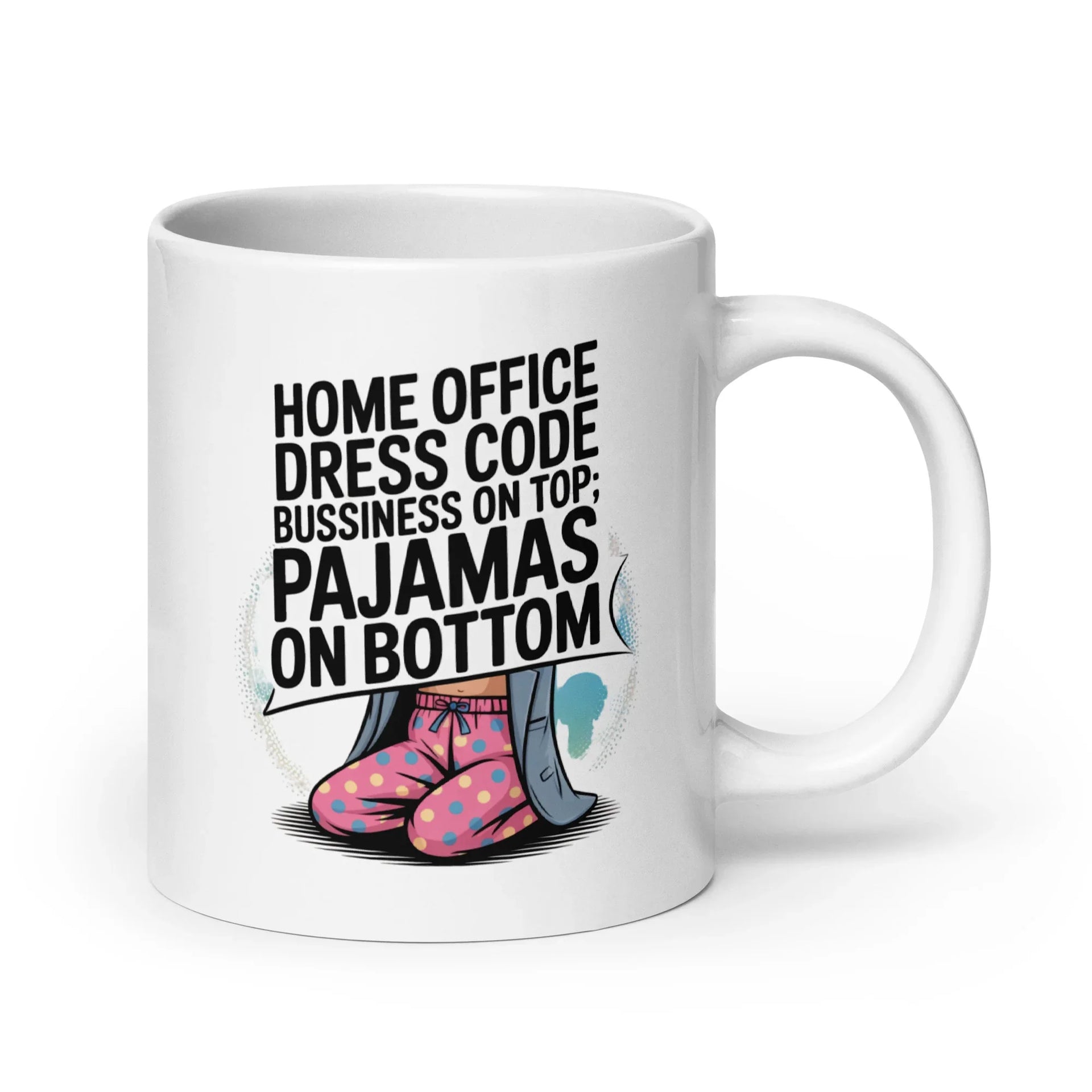 Home Office Pajama Mug - Briadanna