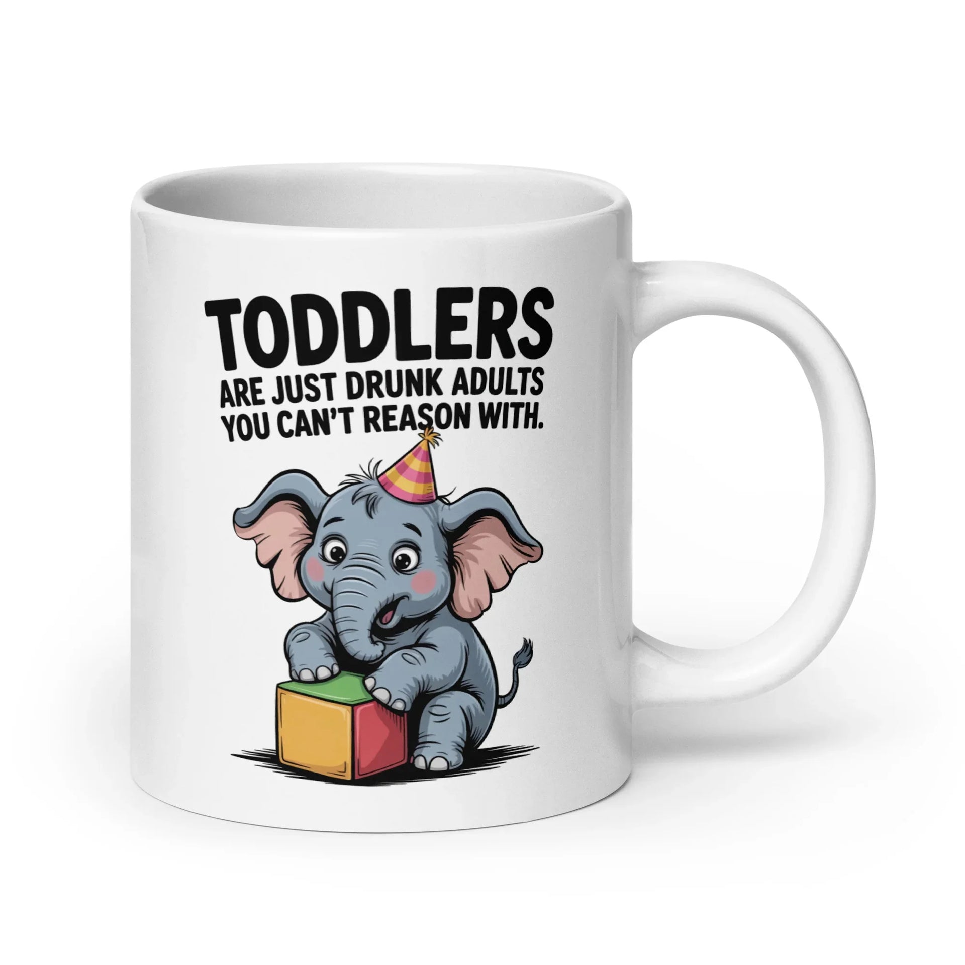 Funny Elephant Toddler Mug - Briadanna