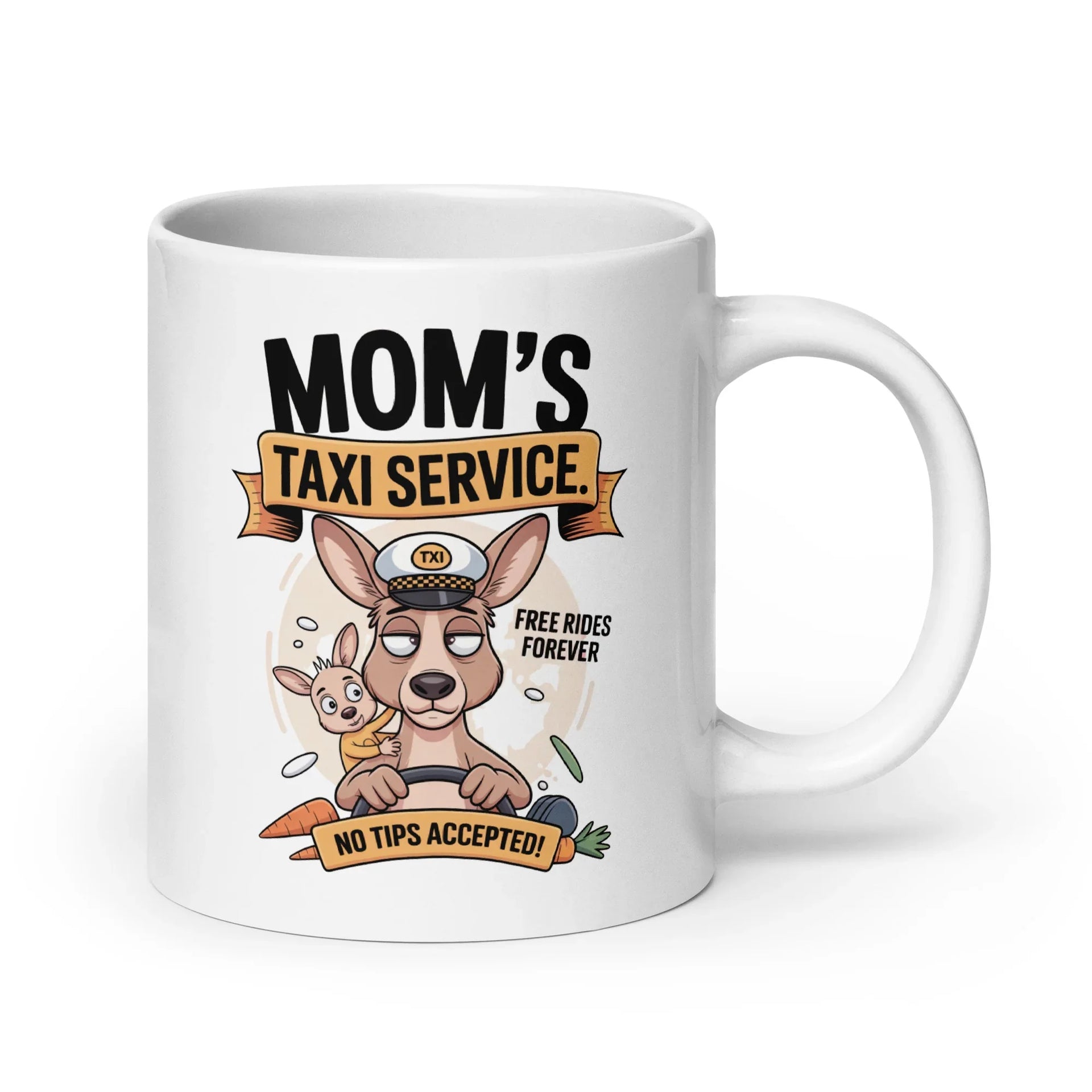 Funny Mom's Taxi Service Mug - Briadanna