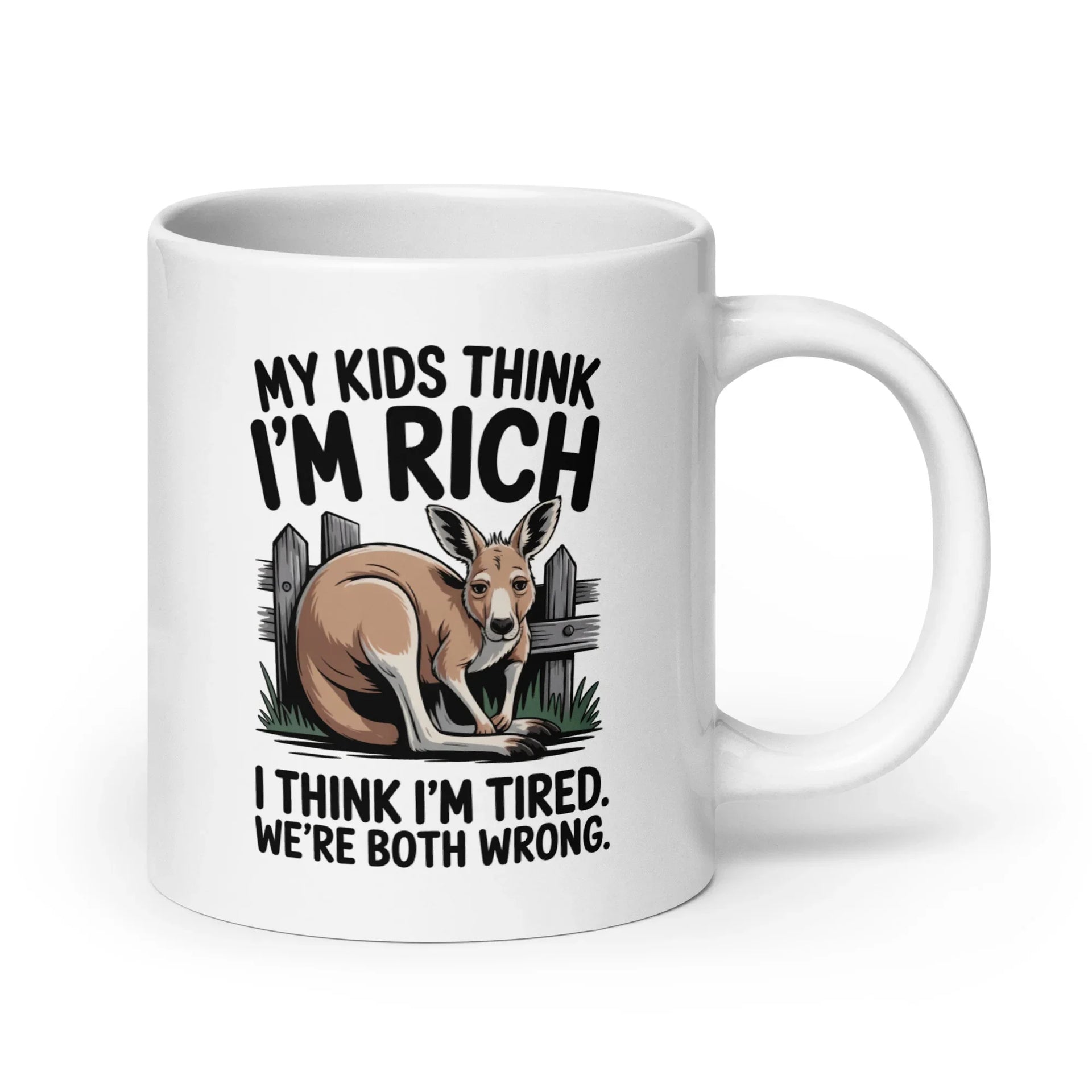 'My Kids Think I'm Rich' Mug - Briadanna