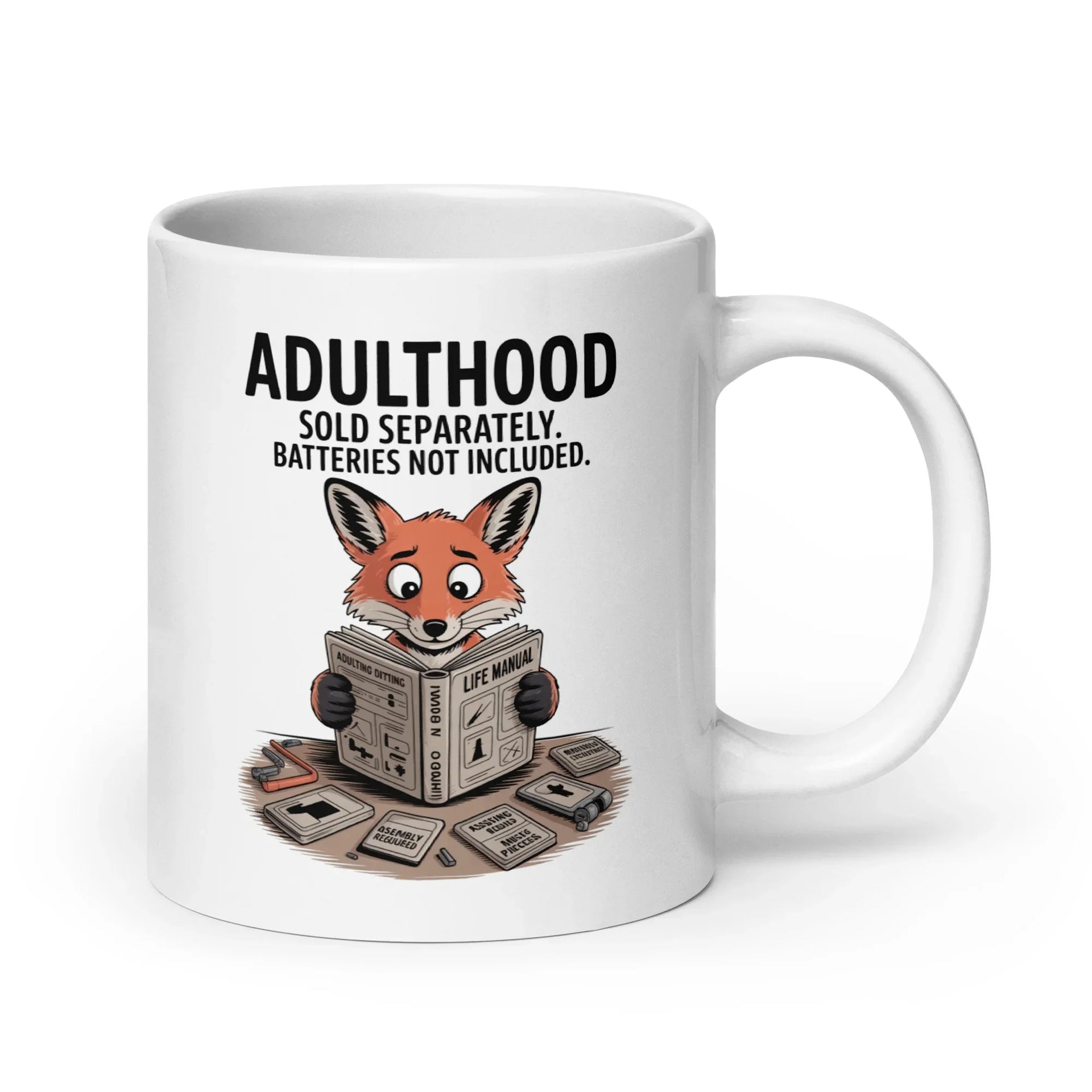 Funny Adulthood Ceramic Mug - Briadanna