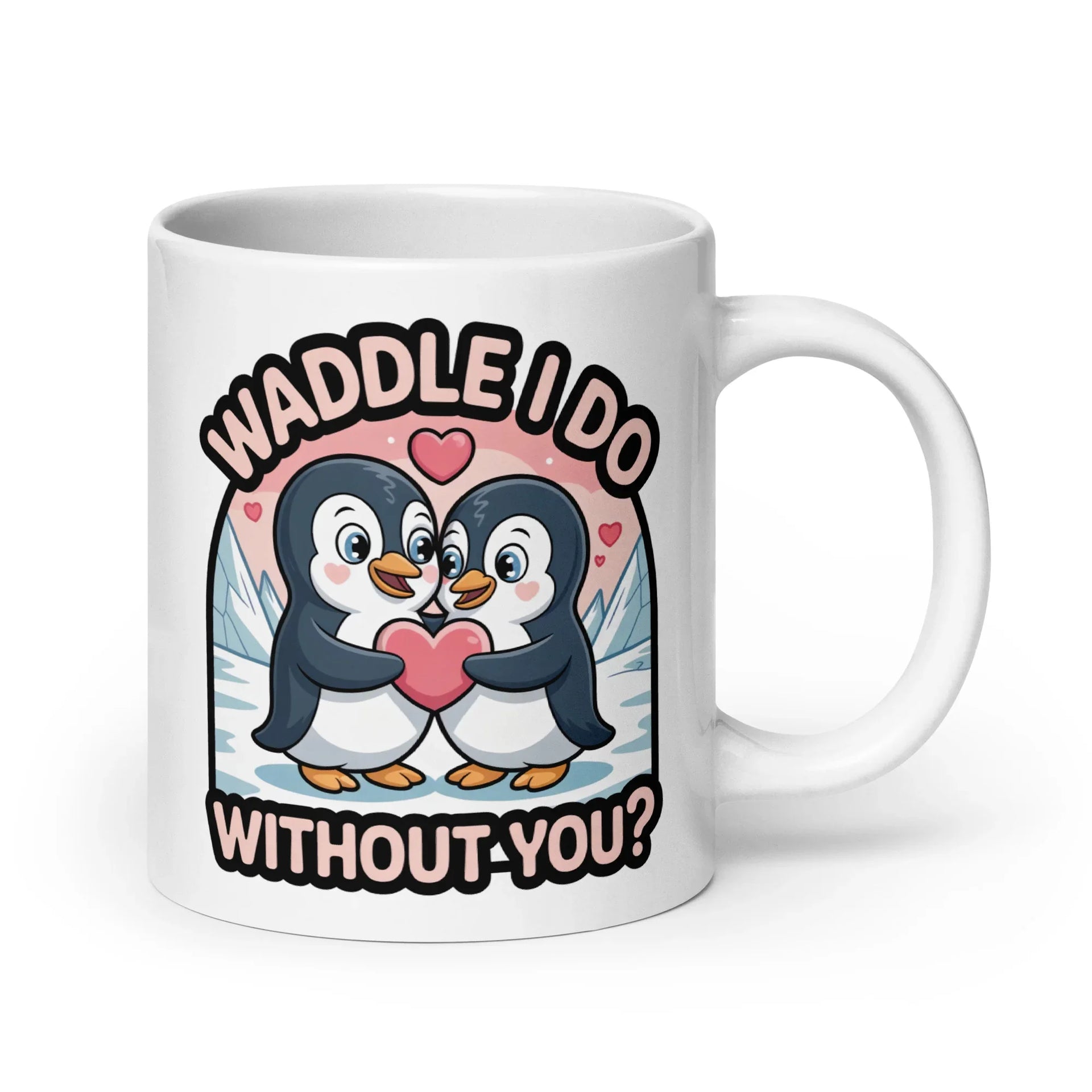 Adorable Penguin Love Mug - Briadanna