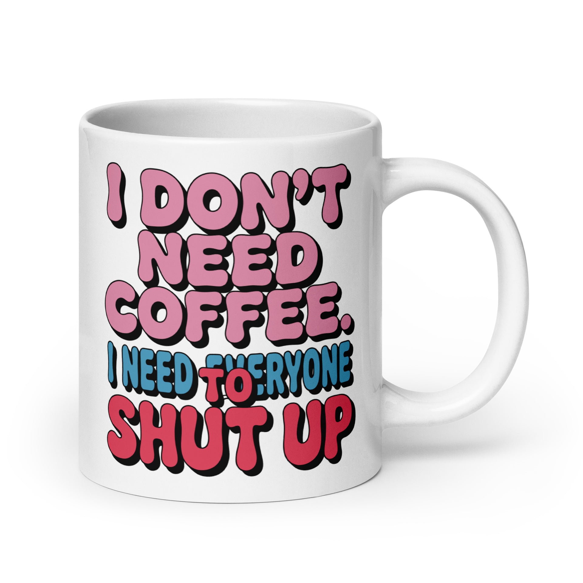 White glossy mug - Briadanna