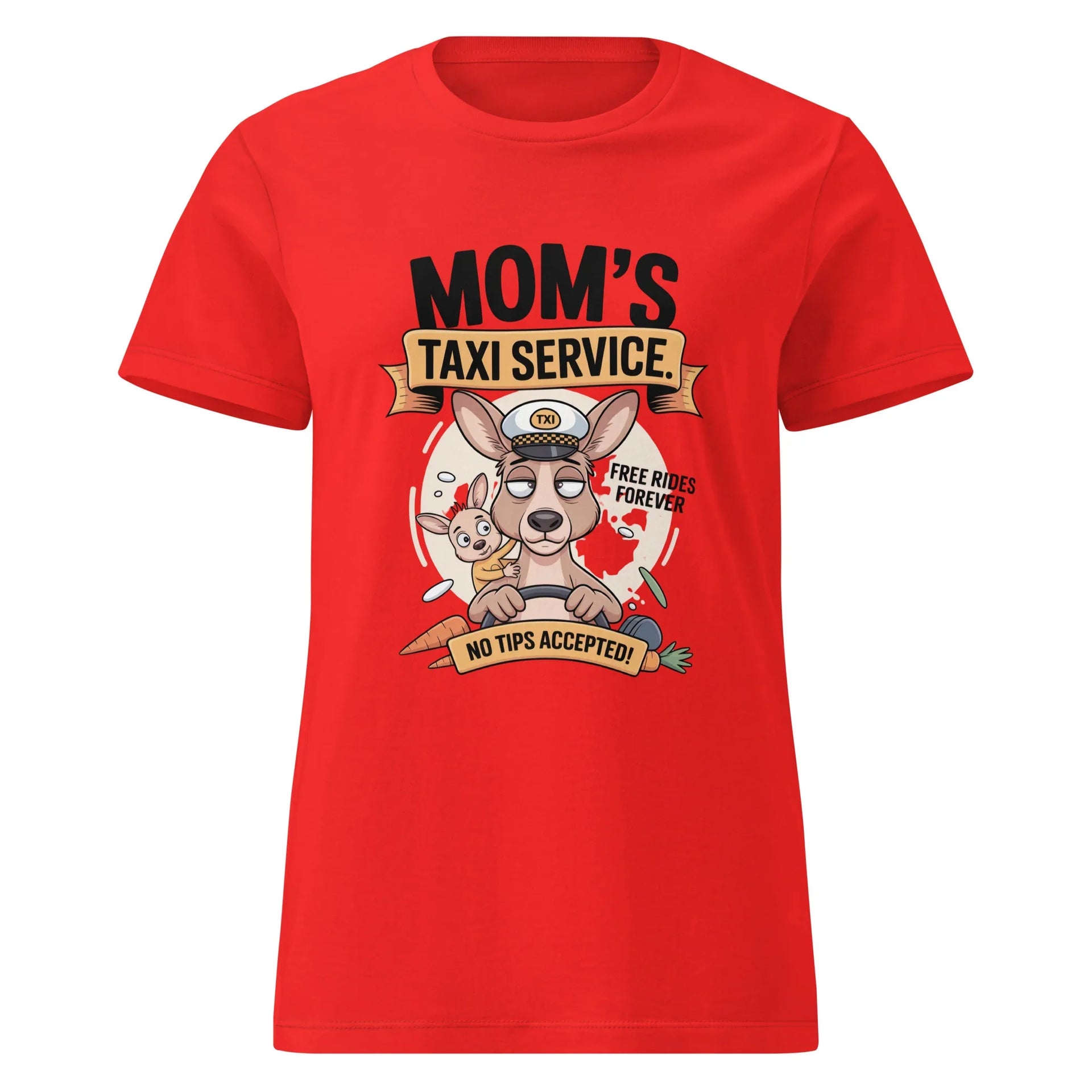 Funny Mom's Taxi Service Tee - Briadanna