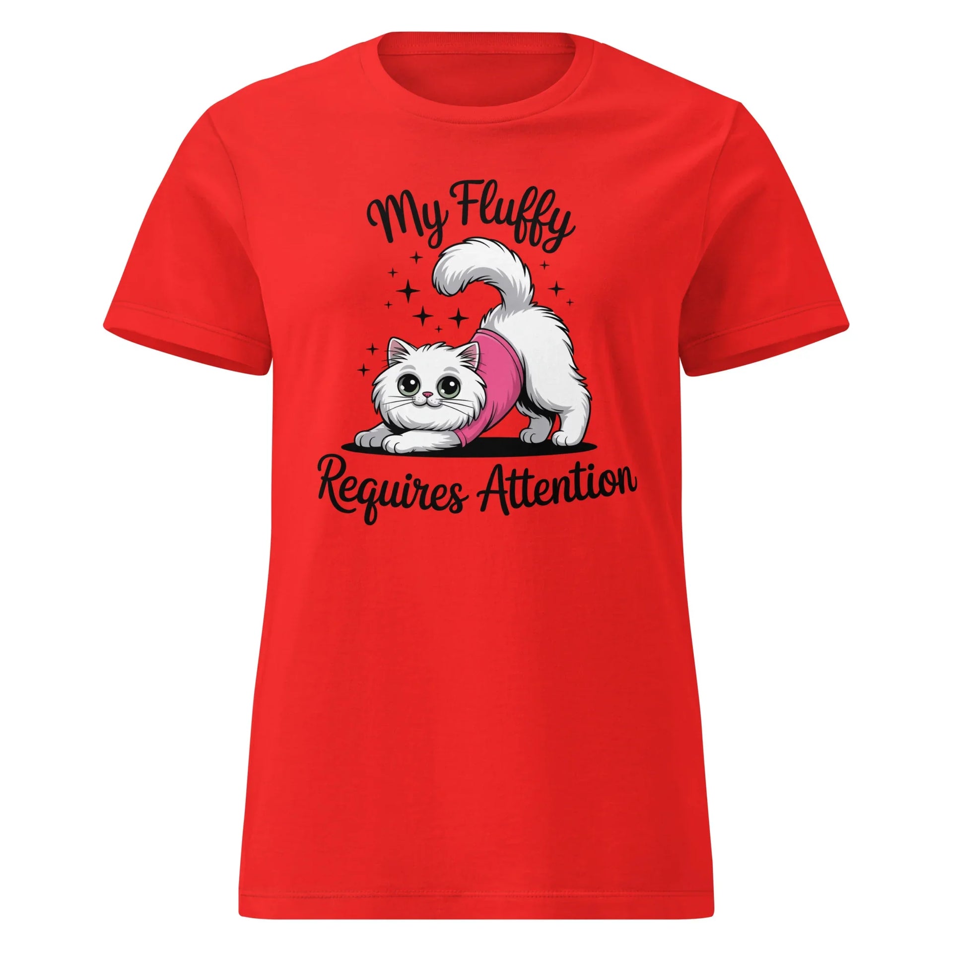 My Fluffy Requires Attention Tee - Briadanna