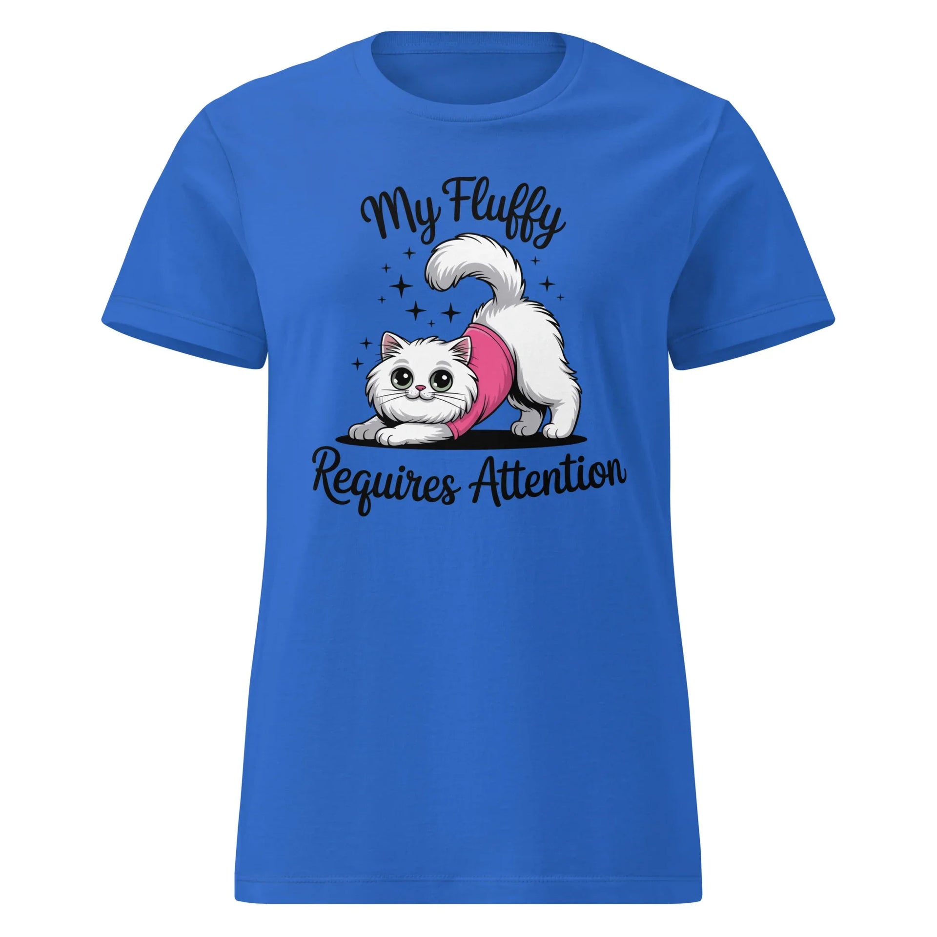 My Fluffy Requires Attention Tee - Briadanna