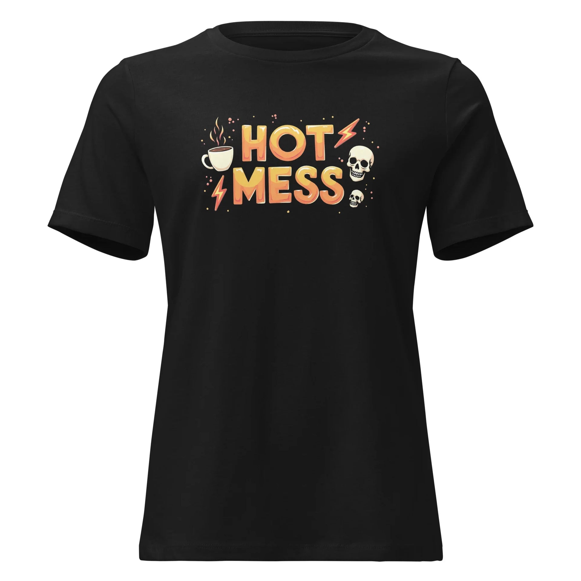 Women's Hot Mess Relaxed T-Shirt - Briadanna