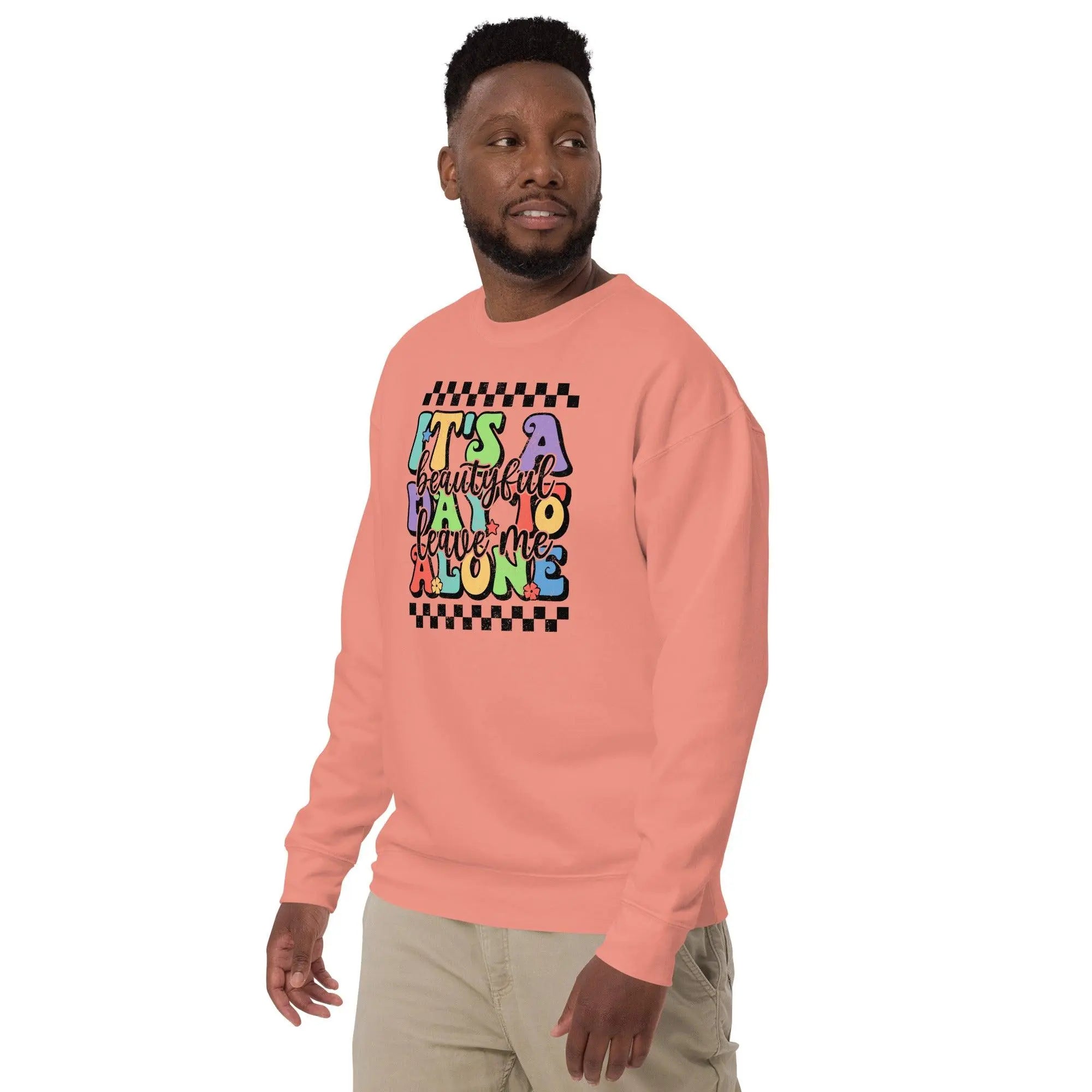 Alone Day Unisex Premium Sweatshirt - Briadanna