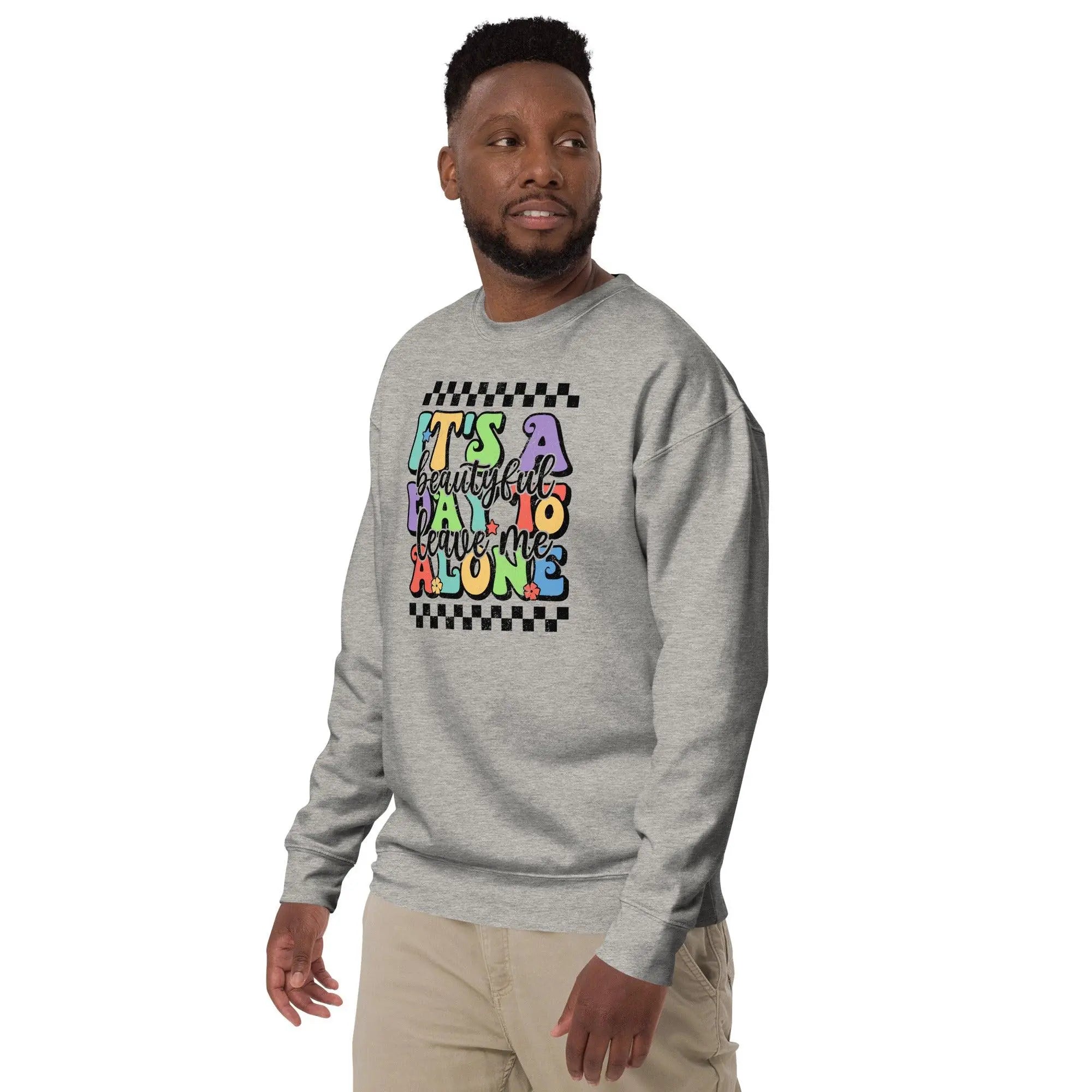 Alone Day Unisex Premium Sweatshirt - Briadanna