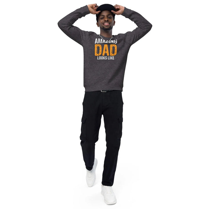 Amazing Dad Organic Raglan Sweatshirt - Briadanna