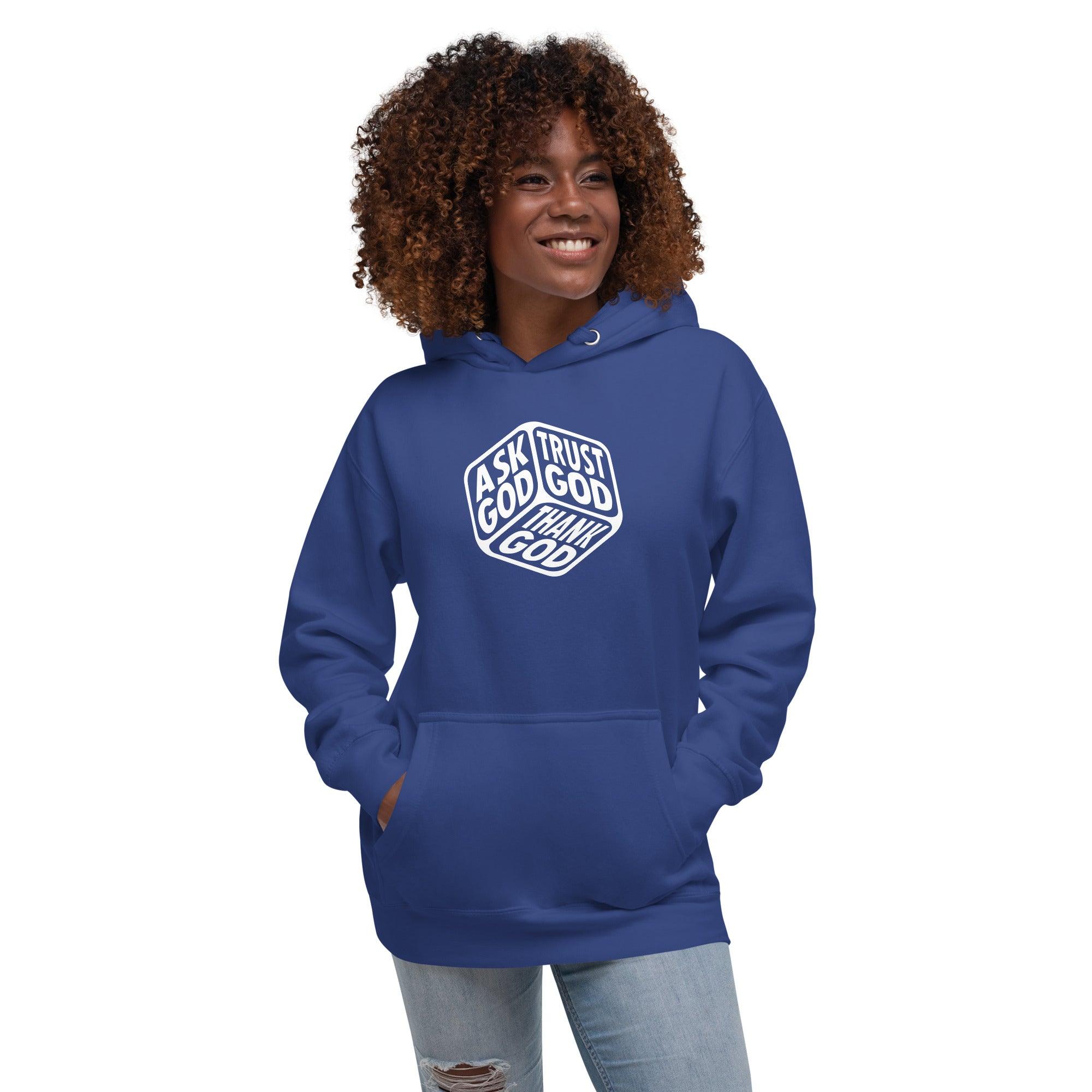 Ask God and Trust God Hoodie - Briadanna