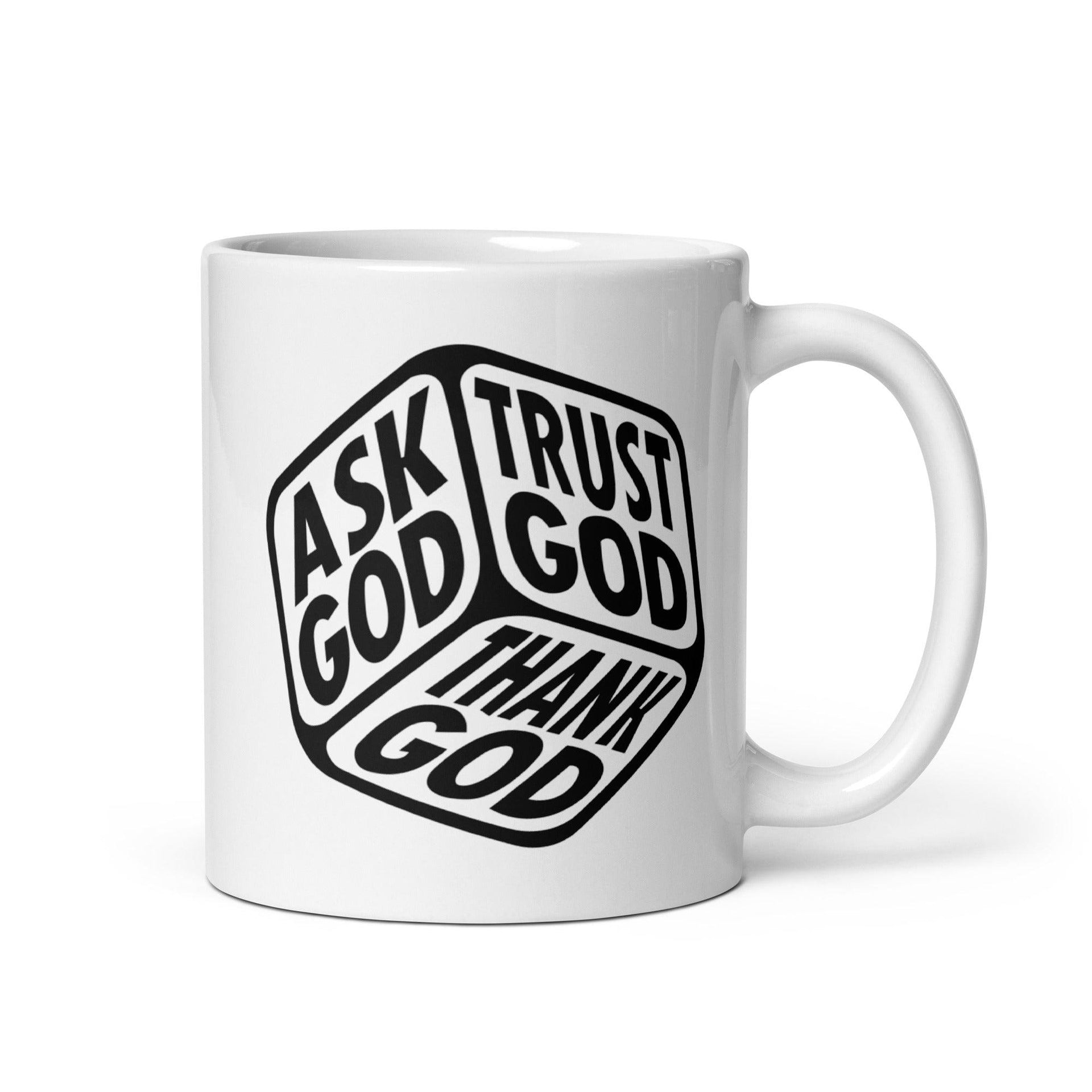 Ask, Trust & Thank God Mug - Briadanna