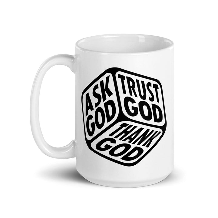 Ask, Trust & Thank God Mug - Briadanna