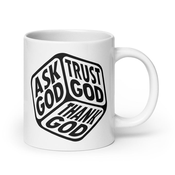 Ask, Trust & Thank God Mug - Briadanna