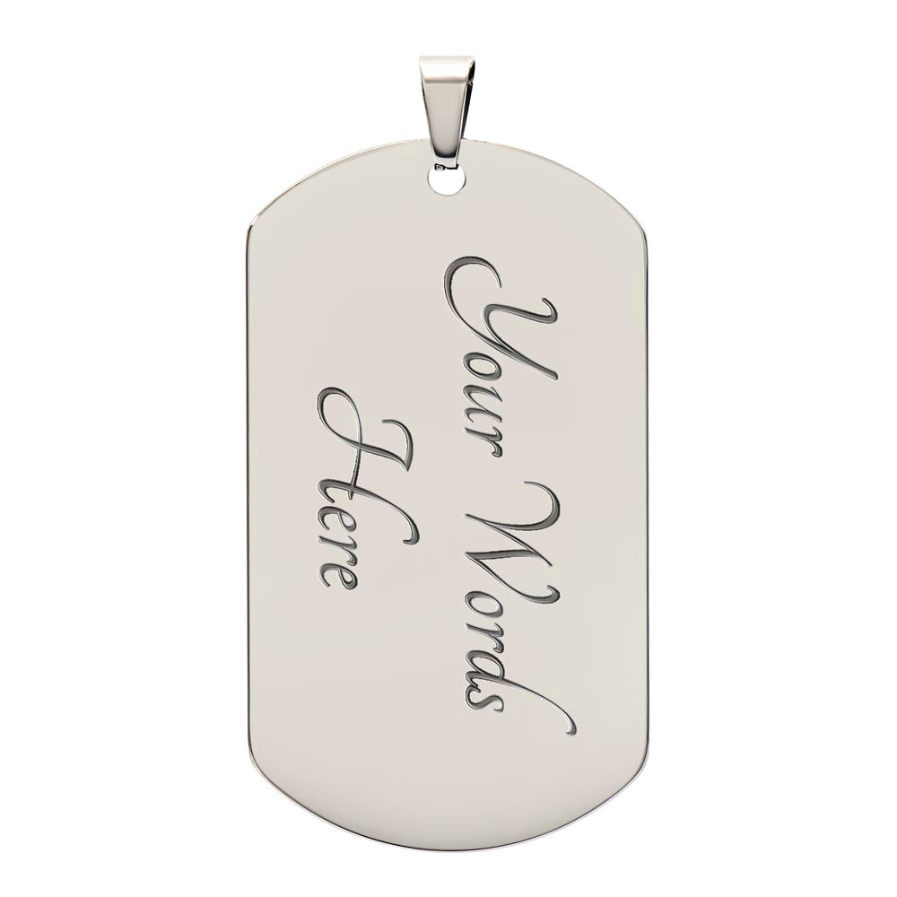 Dad's Dog Tag