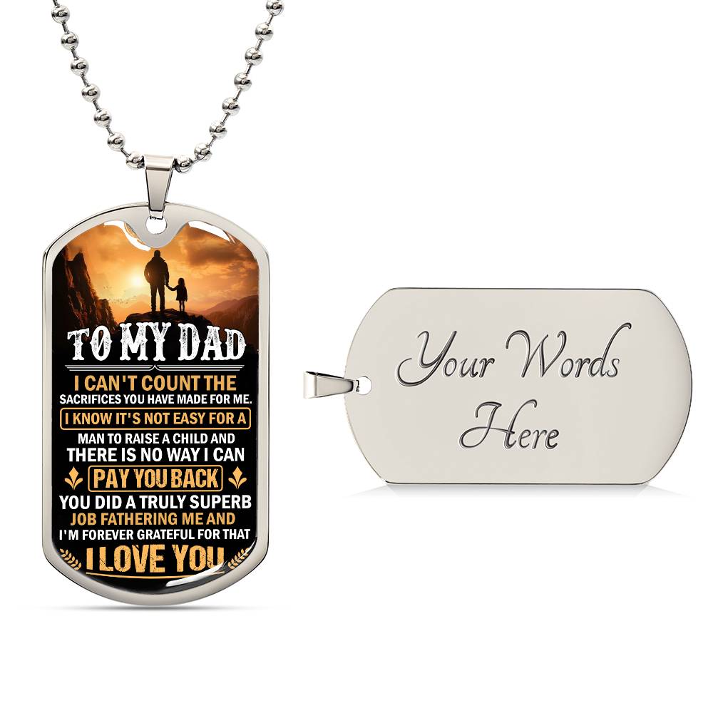 Dad's Dog Tag