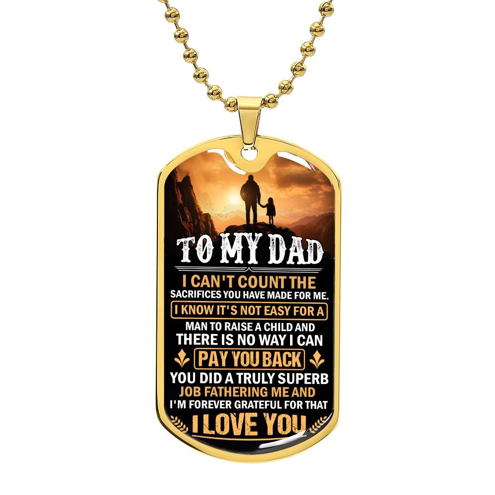 Dad's Dog Tag