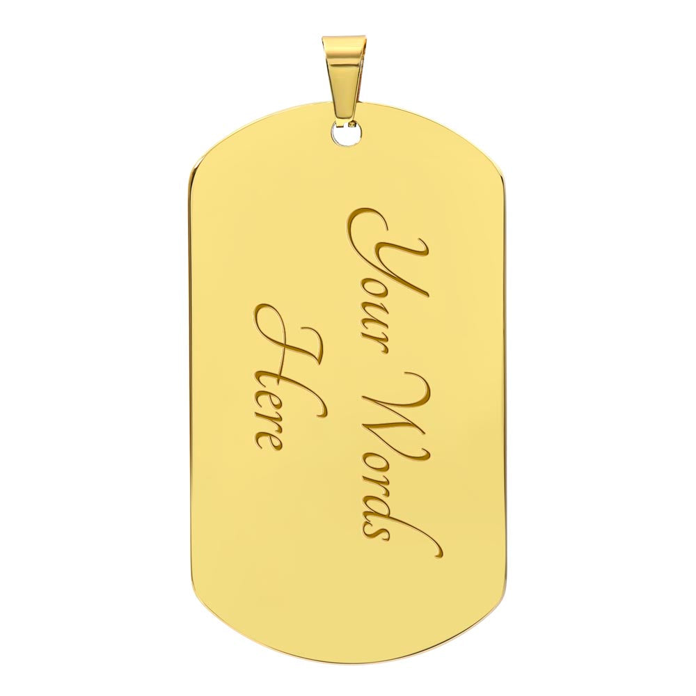 Dad's Dog Tag