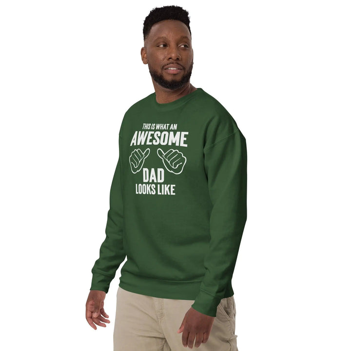 Awesome Dad Premium Sweatshirt - Briadanna