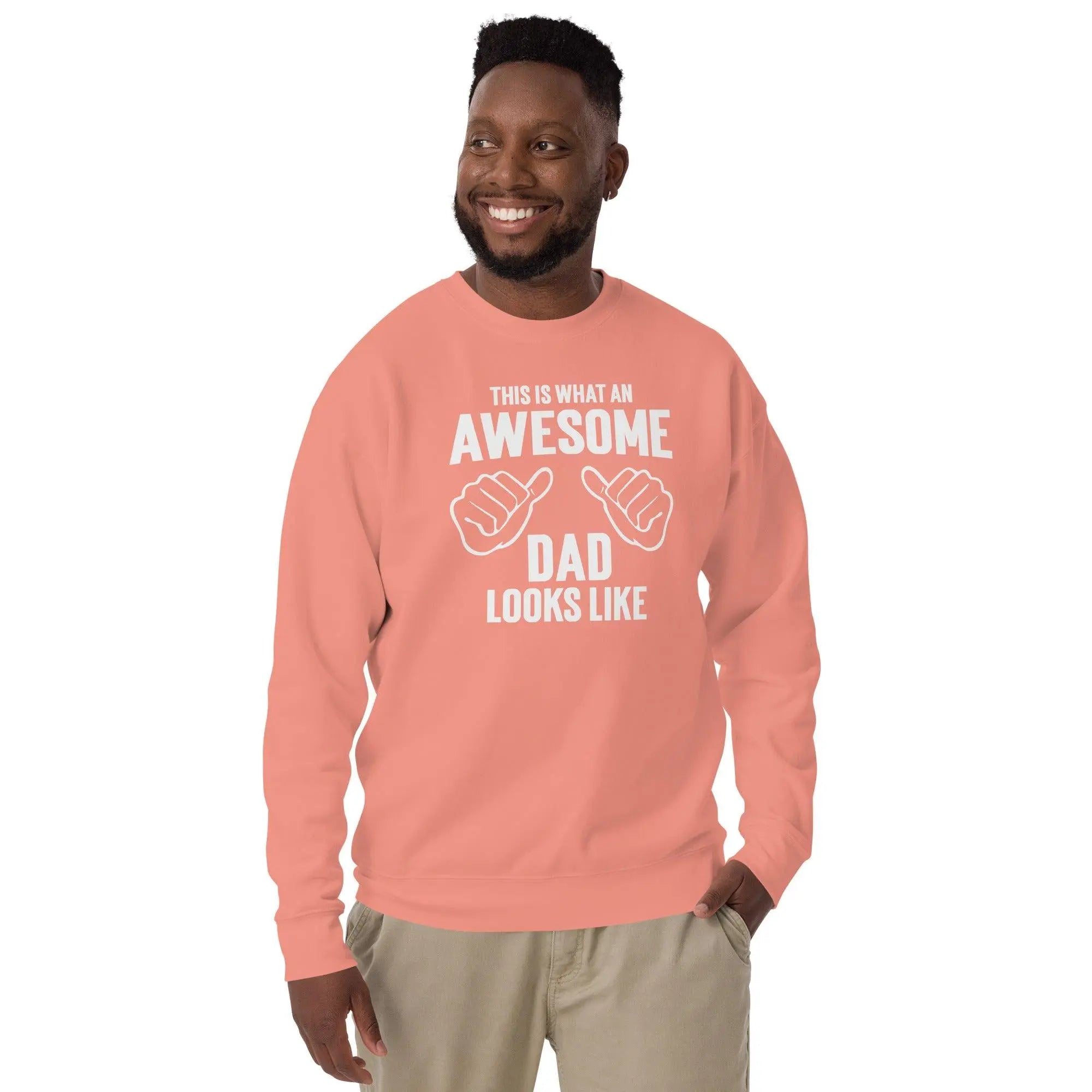 Awesome Dad Premium Sweatshirt - Briadanna