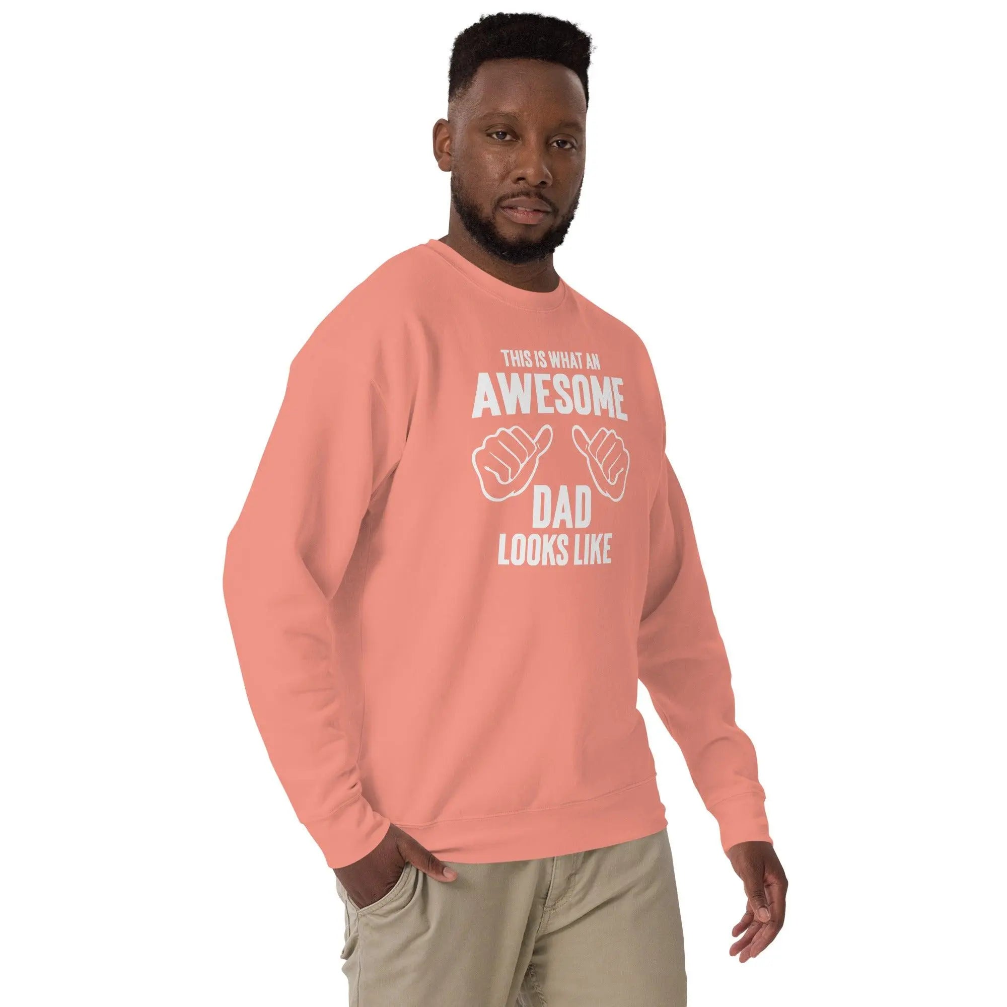 Awesome Dad Premium Sweatshirt - Briadanna