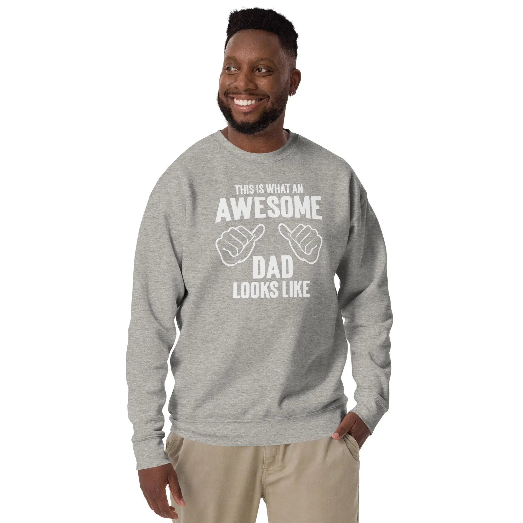 Awesome Dad Premium Sweatshirt - Briadanna