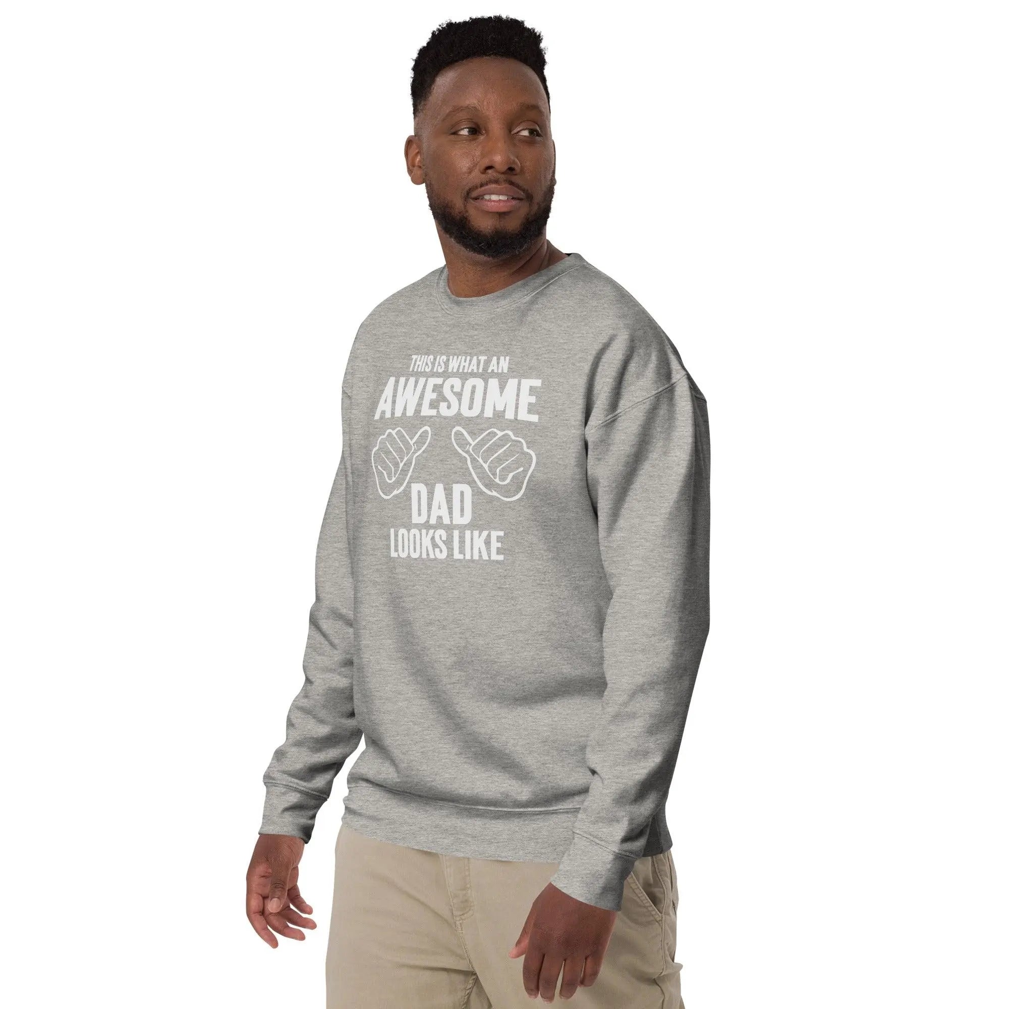 Awesome Dad Premium Sweatshirt - Briadanna