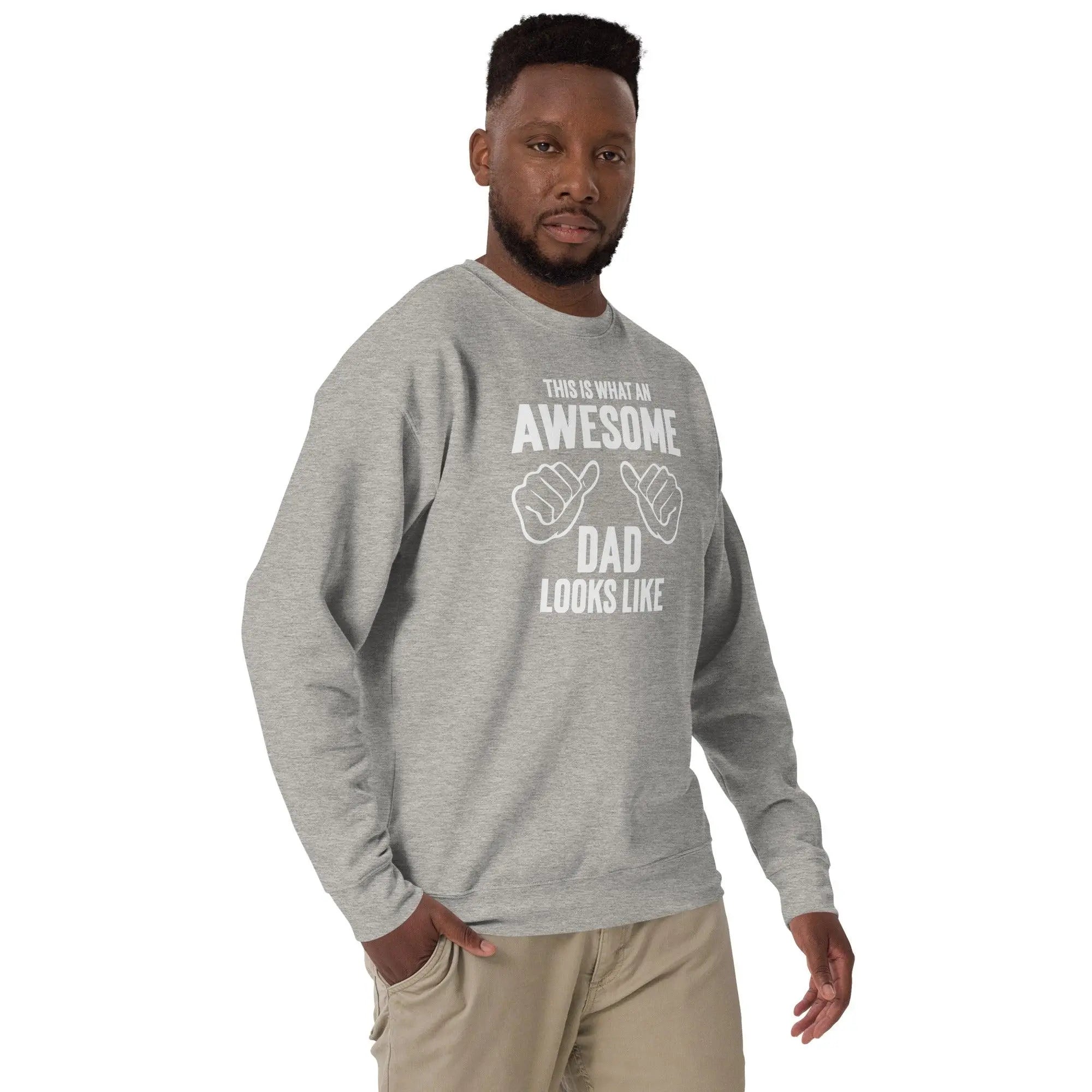 Awesome Dad Premium Sweatshirt - Briadanna