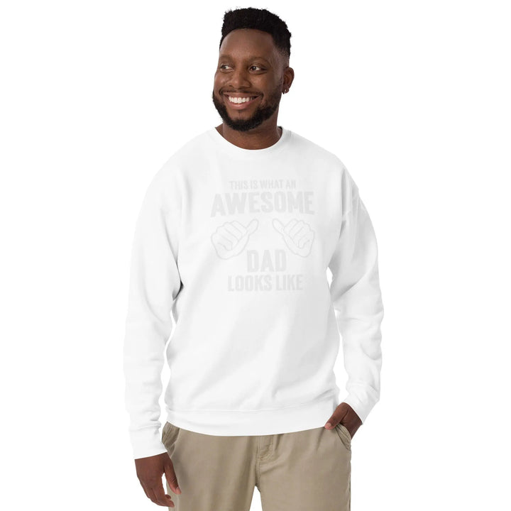 Awesome Dad Premium Sweatshirt - Briadanna