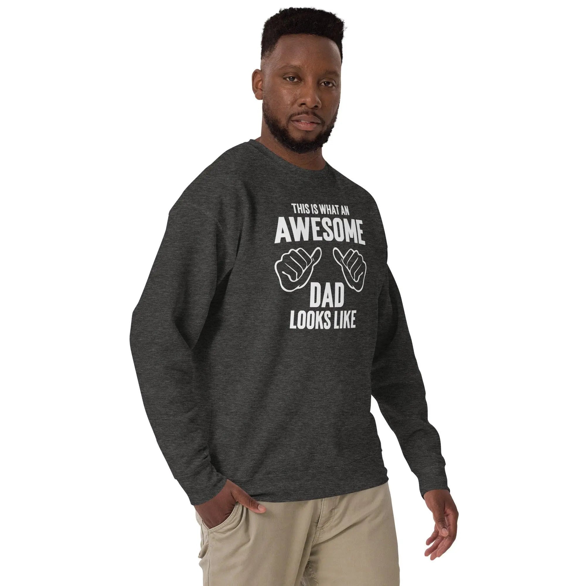 Awesome Dad Premium Sweatshirt - Briadanna