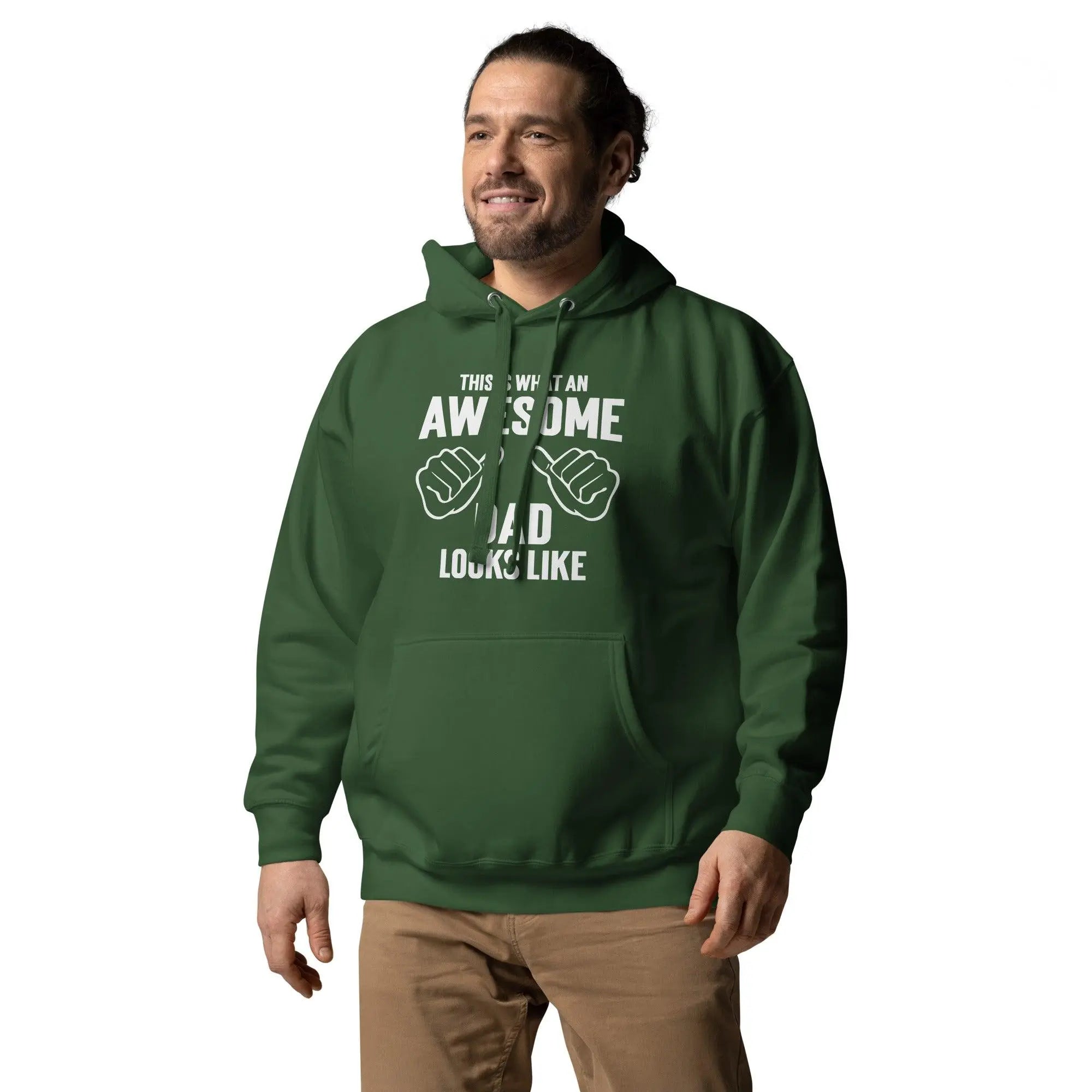 Awesome Dad's Look Hoodie - Briadanna