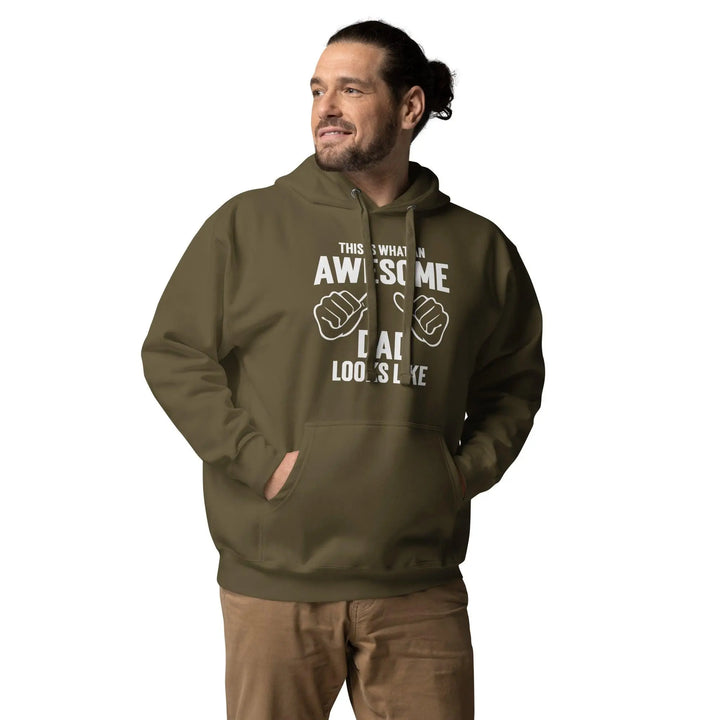 Awesome Dad's Look Hoodie - Briadanna