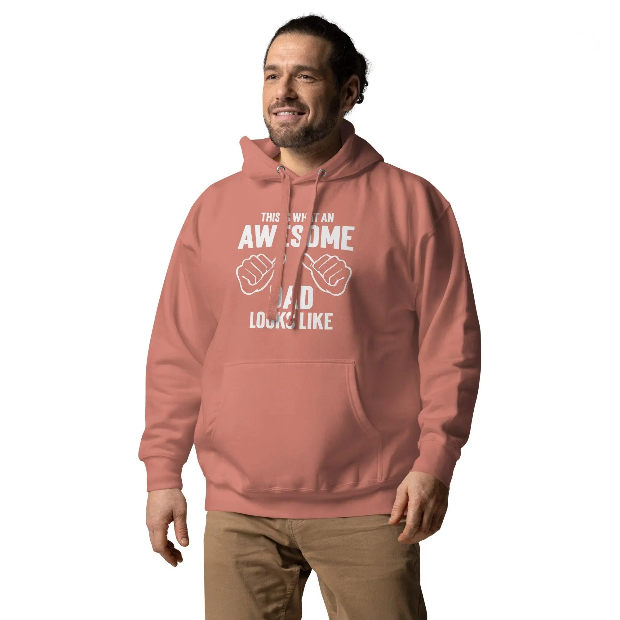 Awesome Dad's Look Hoodie - Briadanna