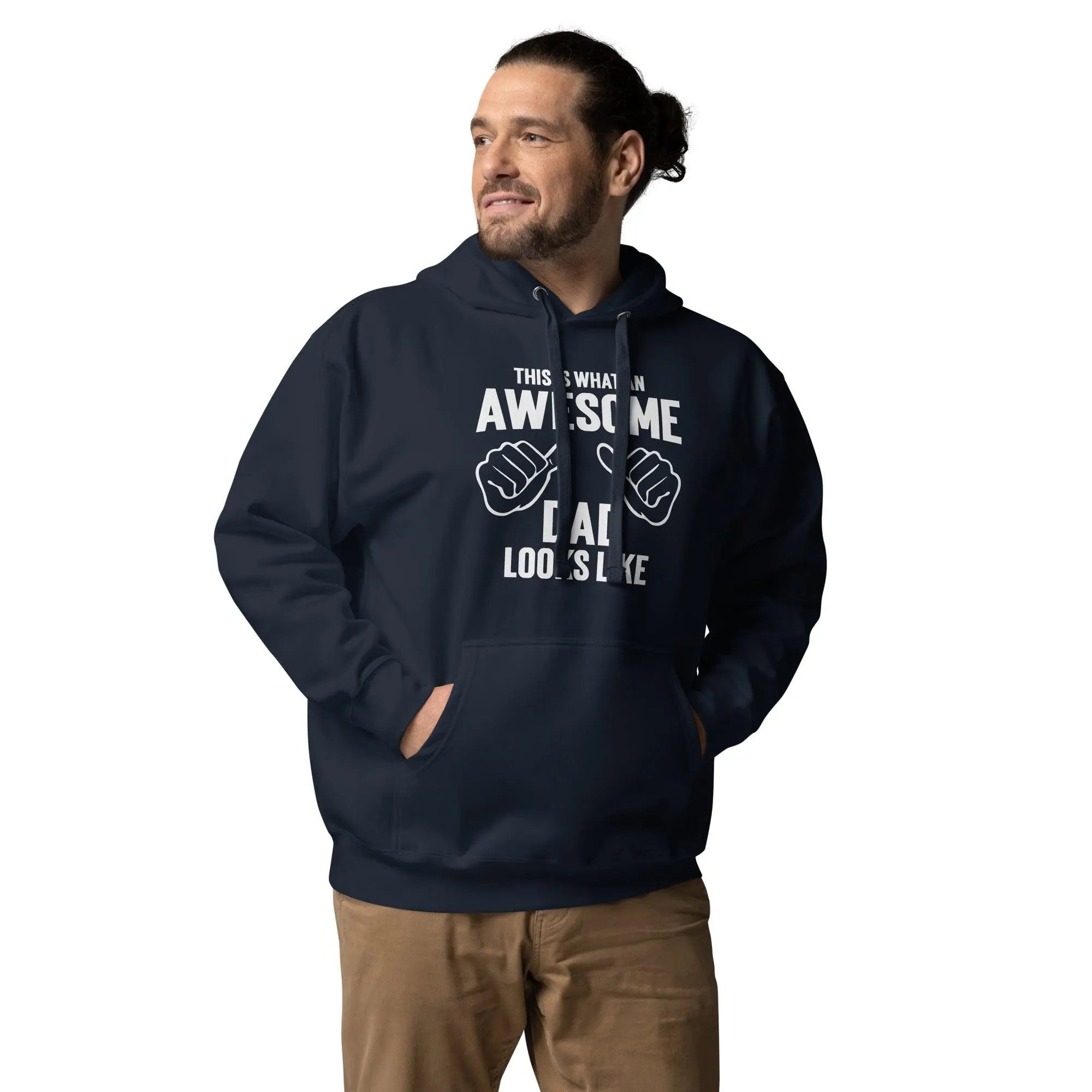 Awesome Dad's Look Hoodie - Briadanna