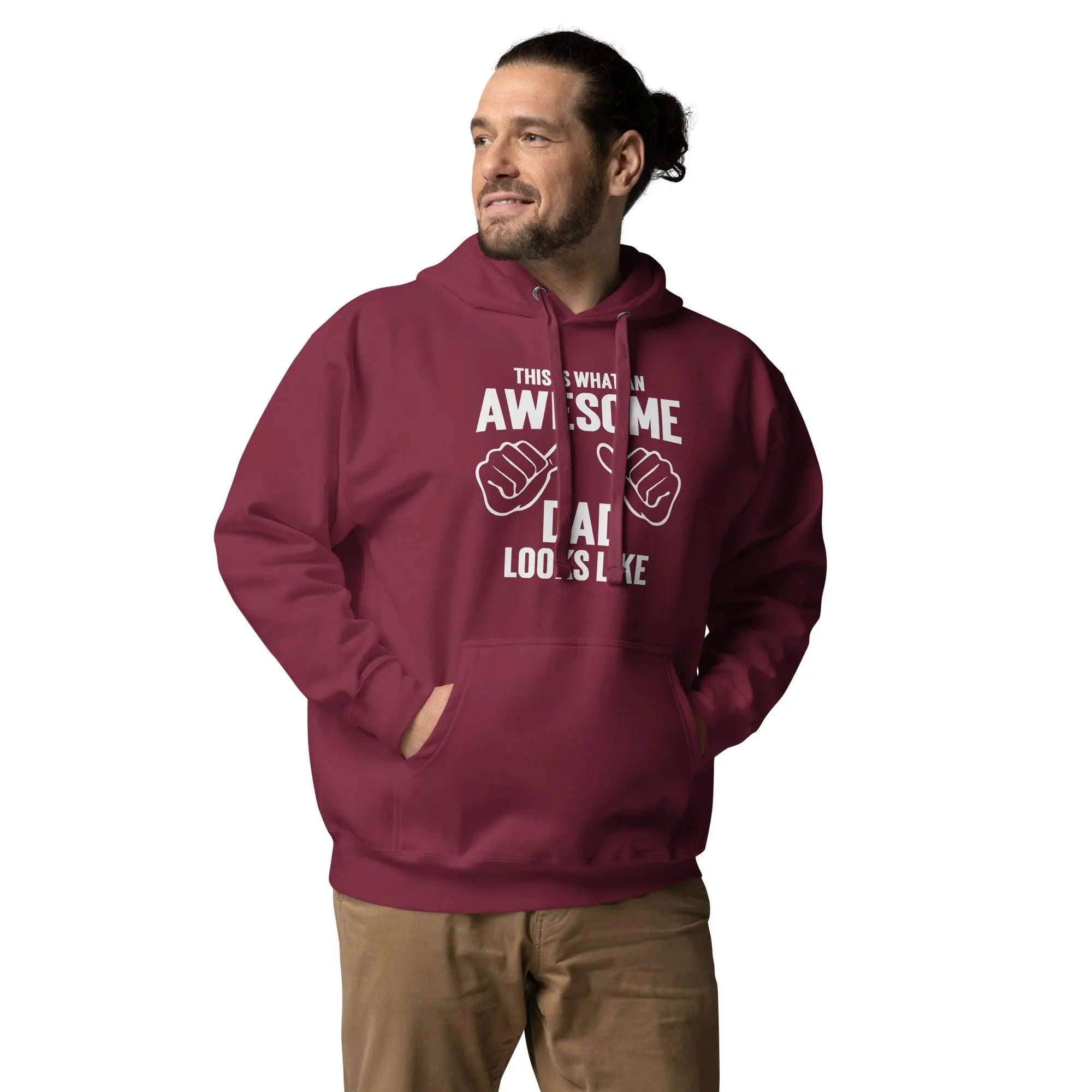 Awesome Dad's Look Hoodie - Briadanna