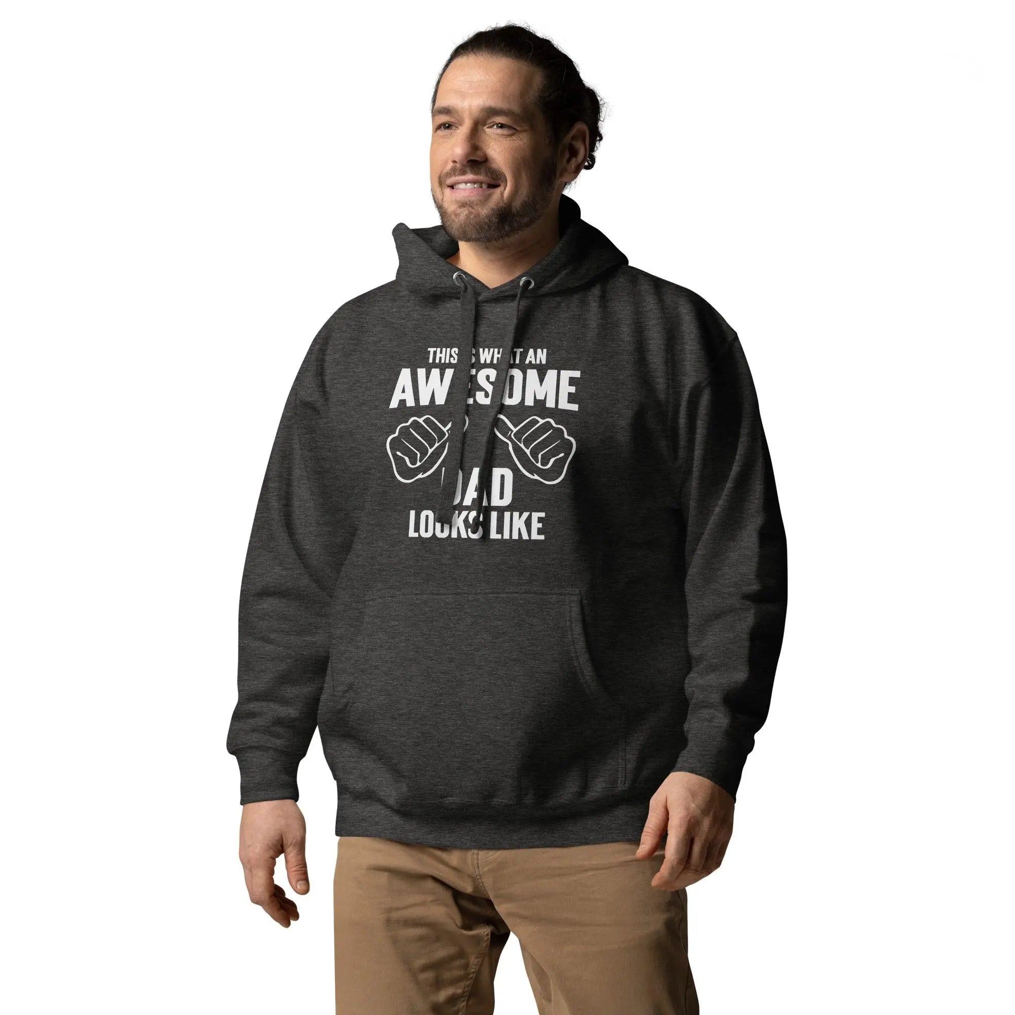 Awesome Dad's Look Hoodie - Briadanna