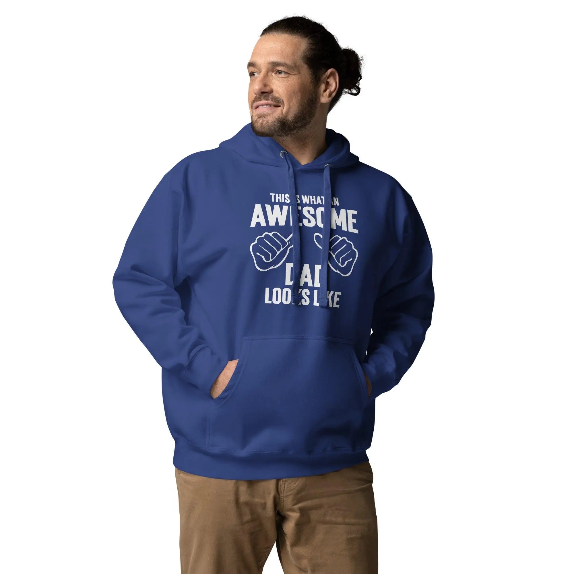 Awesome Dad's Look Hoodie - Briadanna