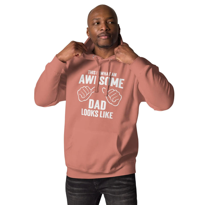 Awesome Dad's Look Hoodie - II - Briadanna