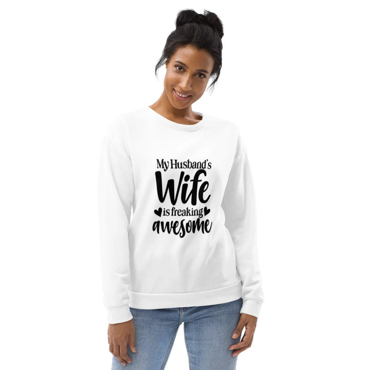 Awesome Husband's Wife Sweatshirt - Briadanna