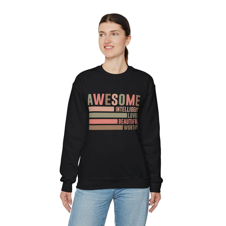 Awesome, Intelligent & Loved Sweatshirt - Briadanna