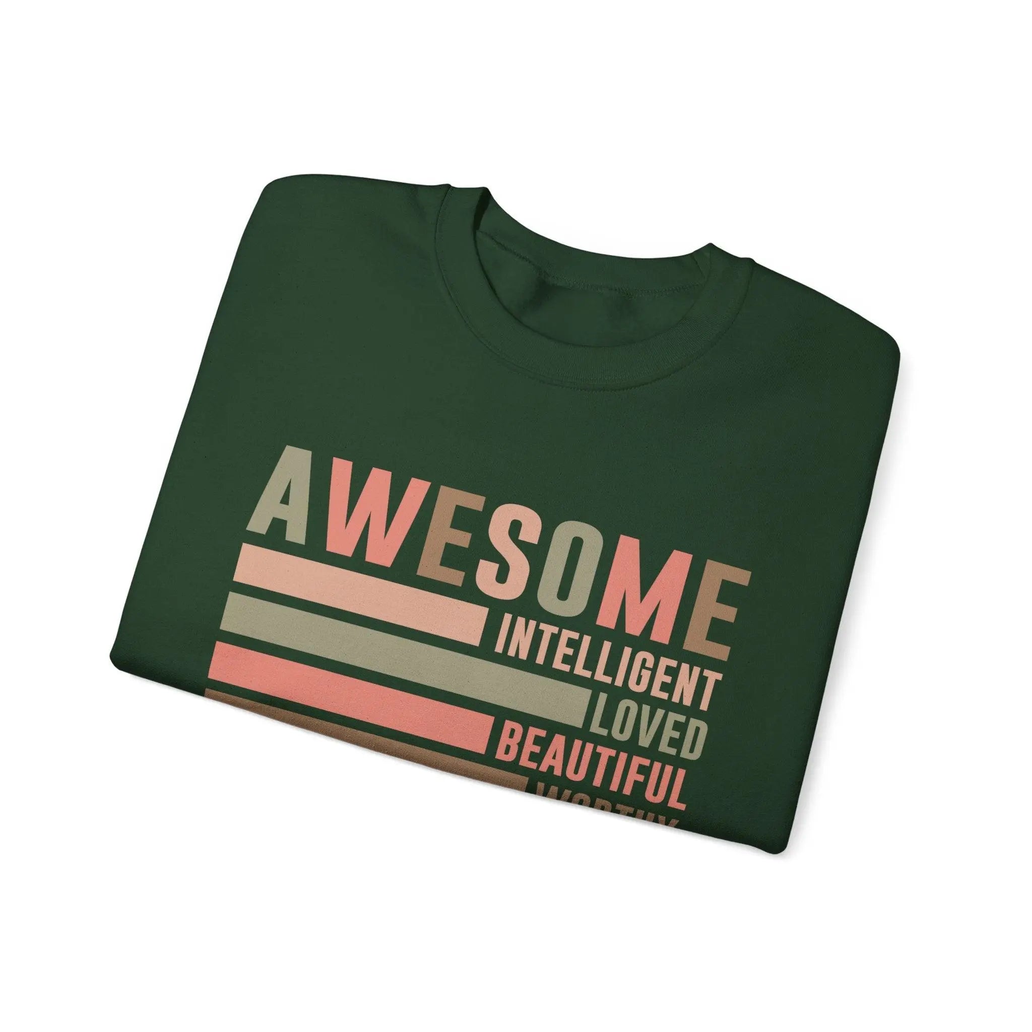 Awesome, Intelligent & Loved Sweatshirt - Briadanna