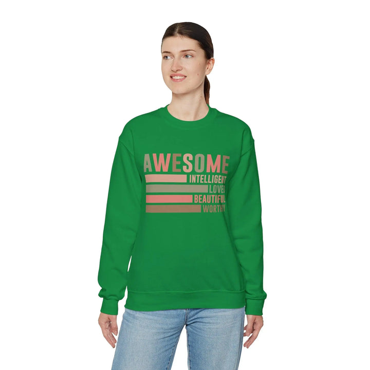 Awesome, Intelligent & Loved Sweatshirt - Briadanna