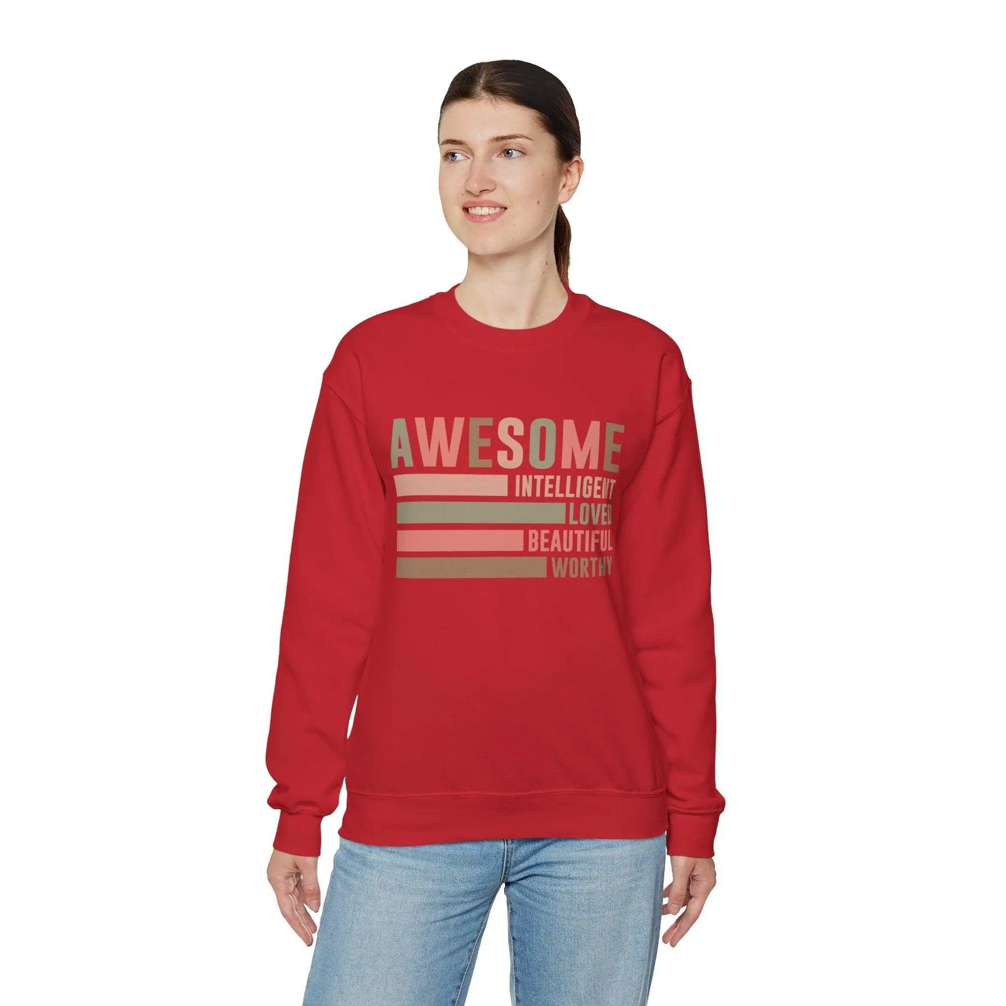 Awesome, Intelligent & Loved Sweatshirt - Briadanna