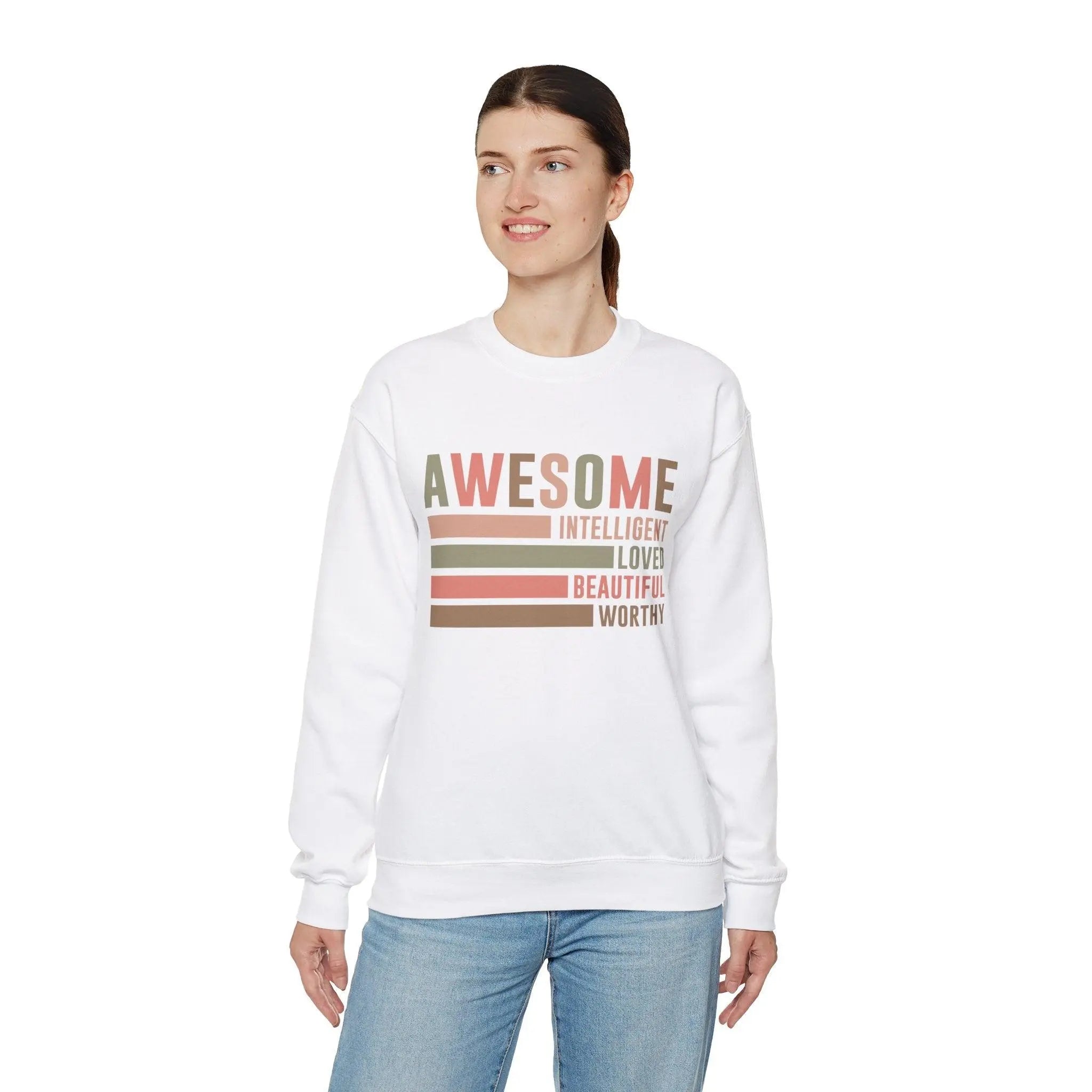 Awesome, Intelligent & Loved Sweatshirt - Briadanna