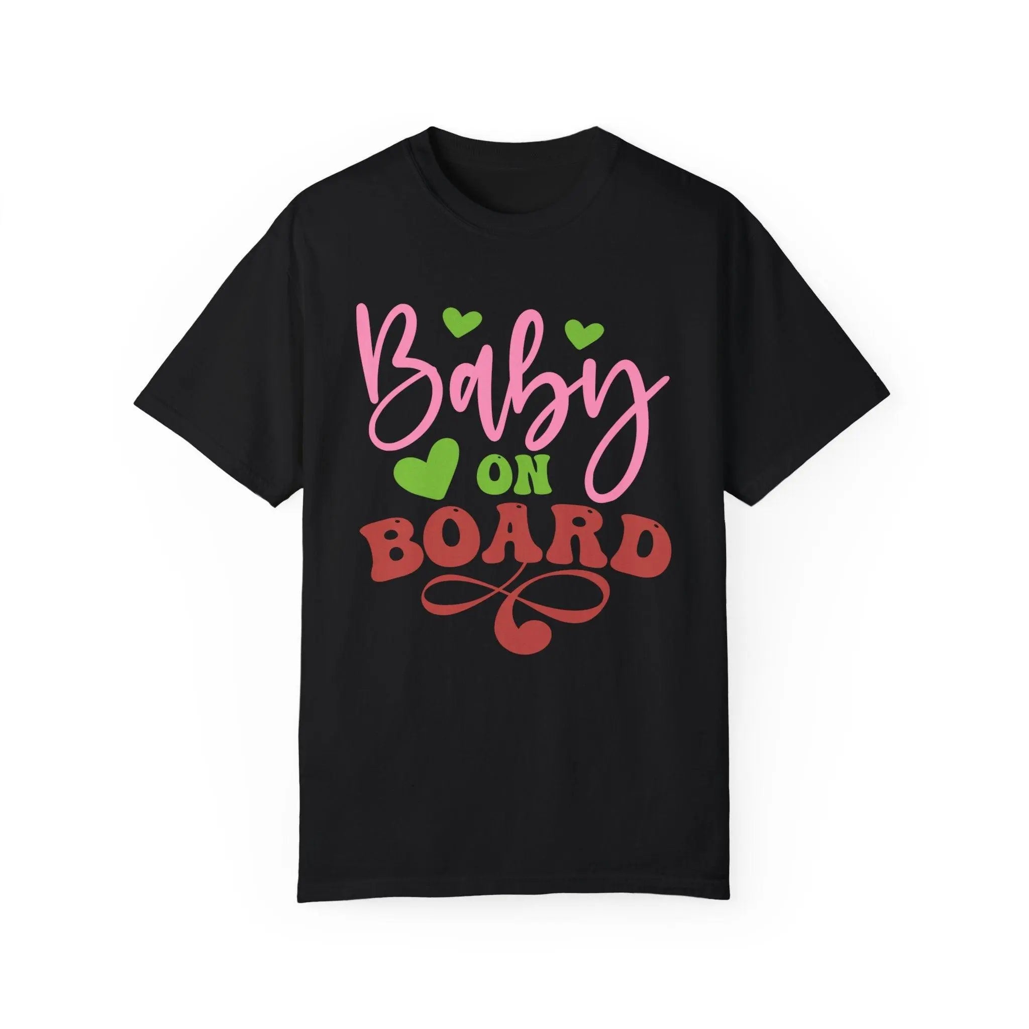 Baby On Board Garment-Dyed Tee - Briadanna