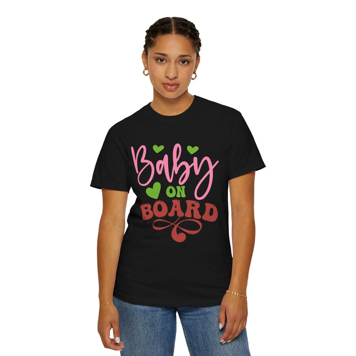 Baby On Board Garment-Dyed Tee - Briadanna