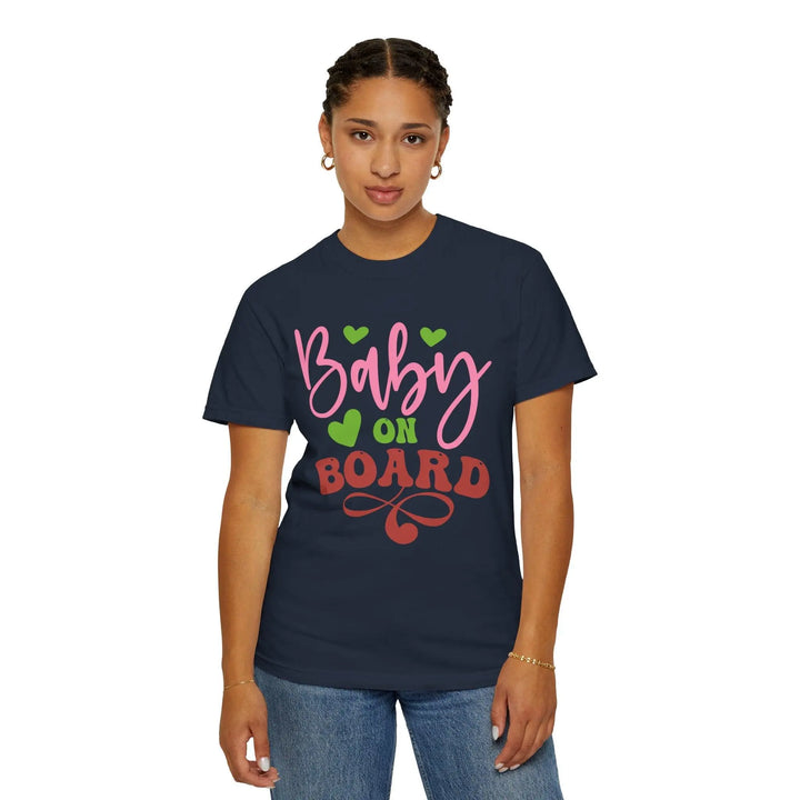 Baby On Board Garment-Dyed Tee - Briadanna